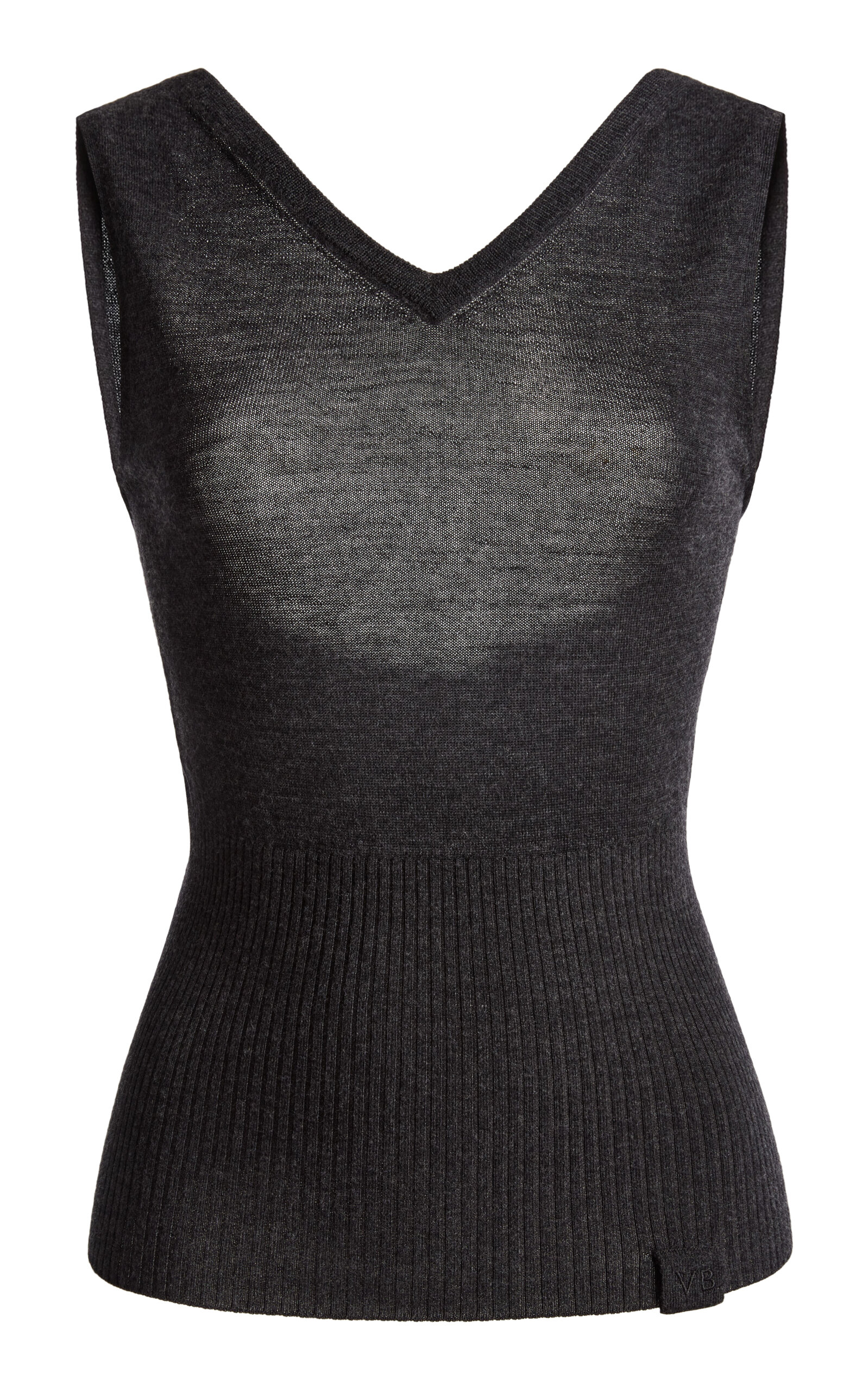 Victoria Beckham Sleeveless Wool-Blend Top