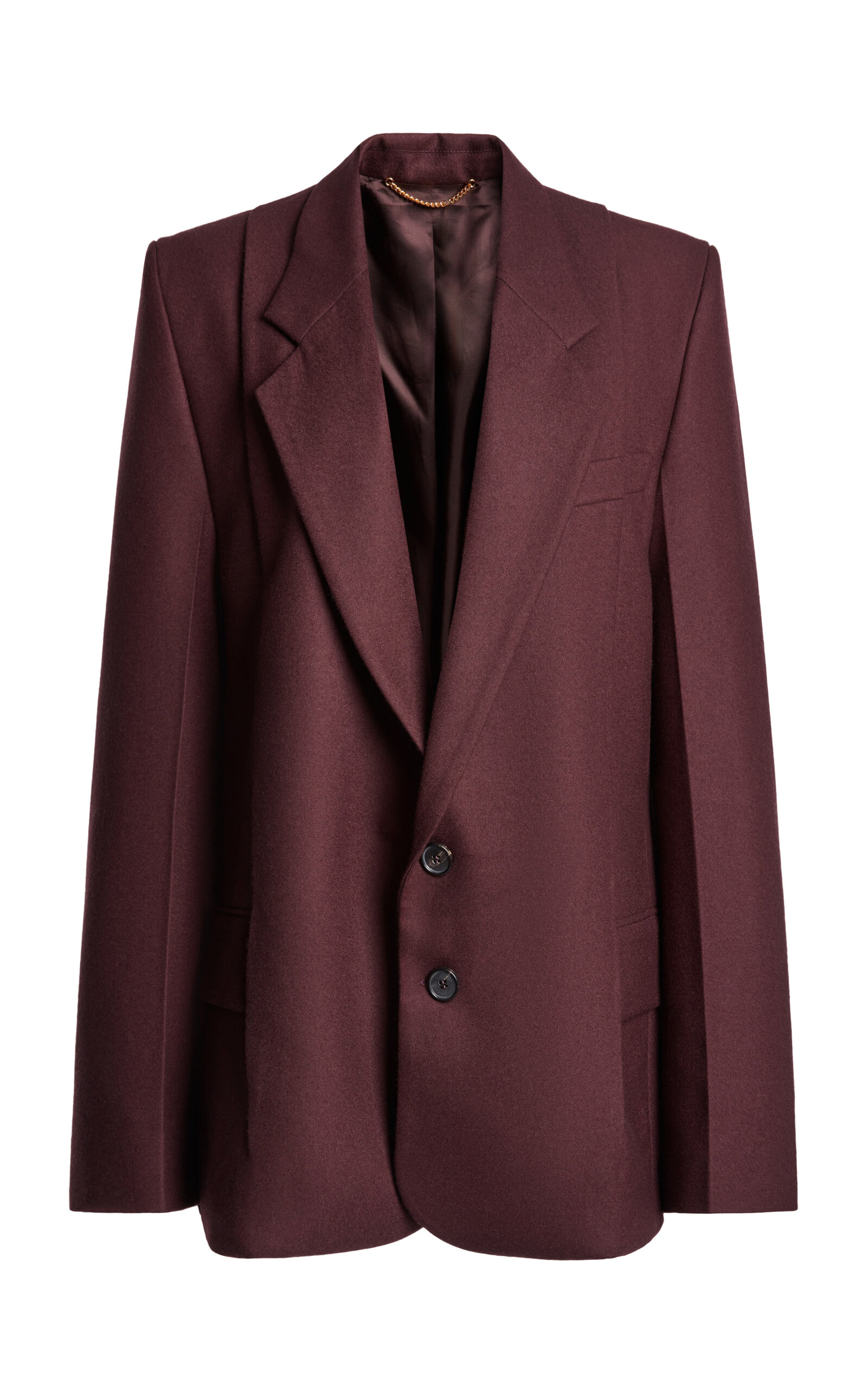 Victoria Beckham Wool Single-Breasted Blazer