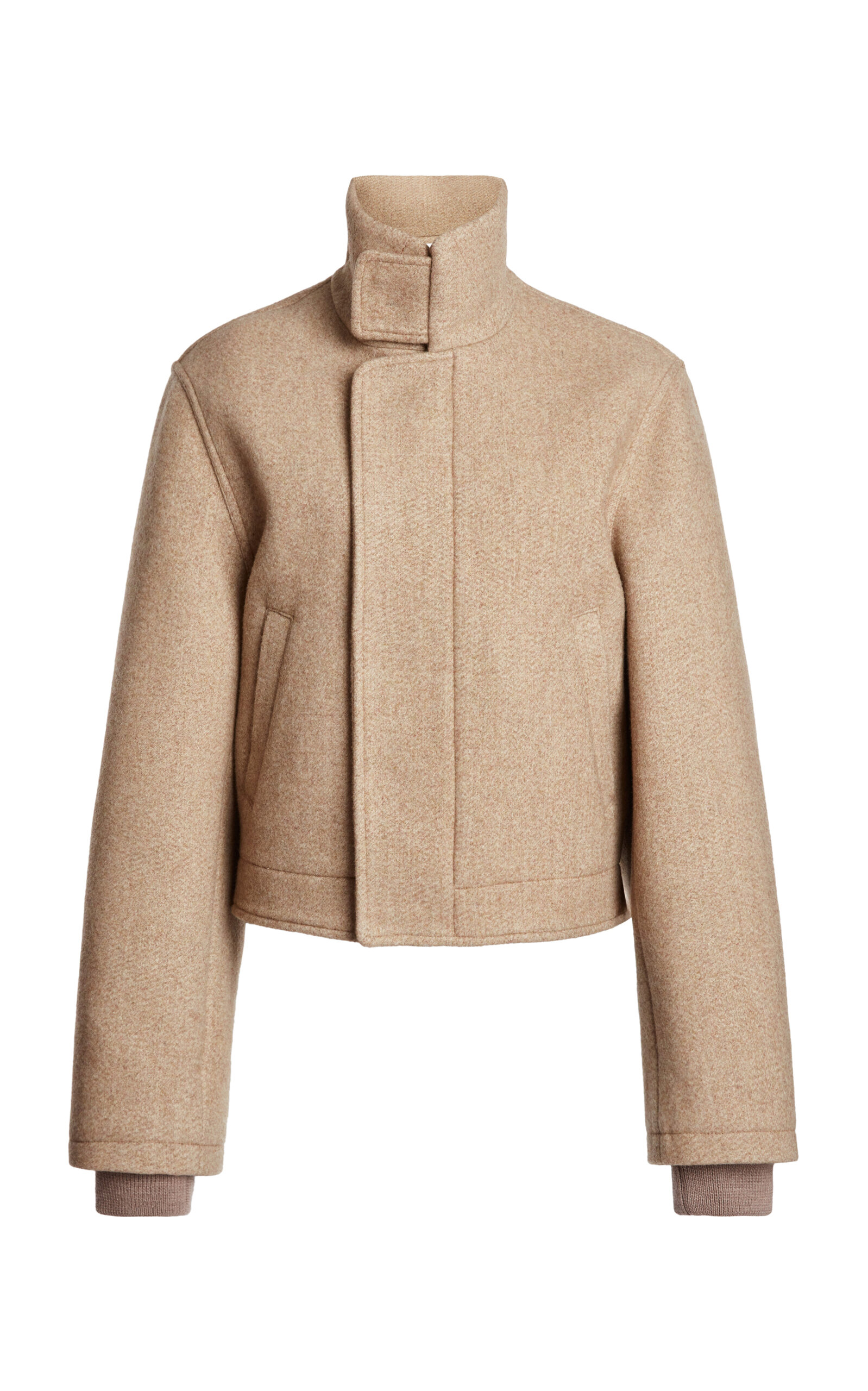 Victoria Beckham Wool-Blend Bomber Jacket
