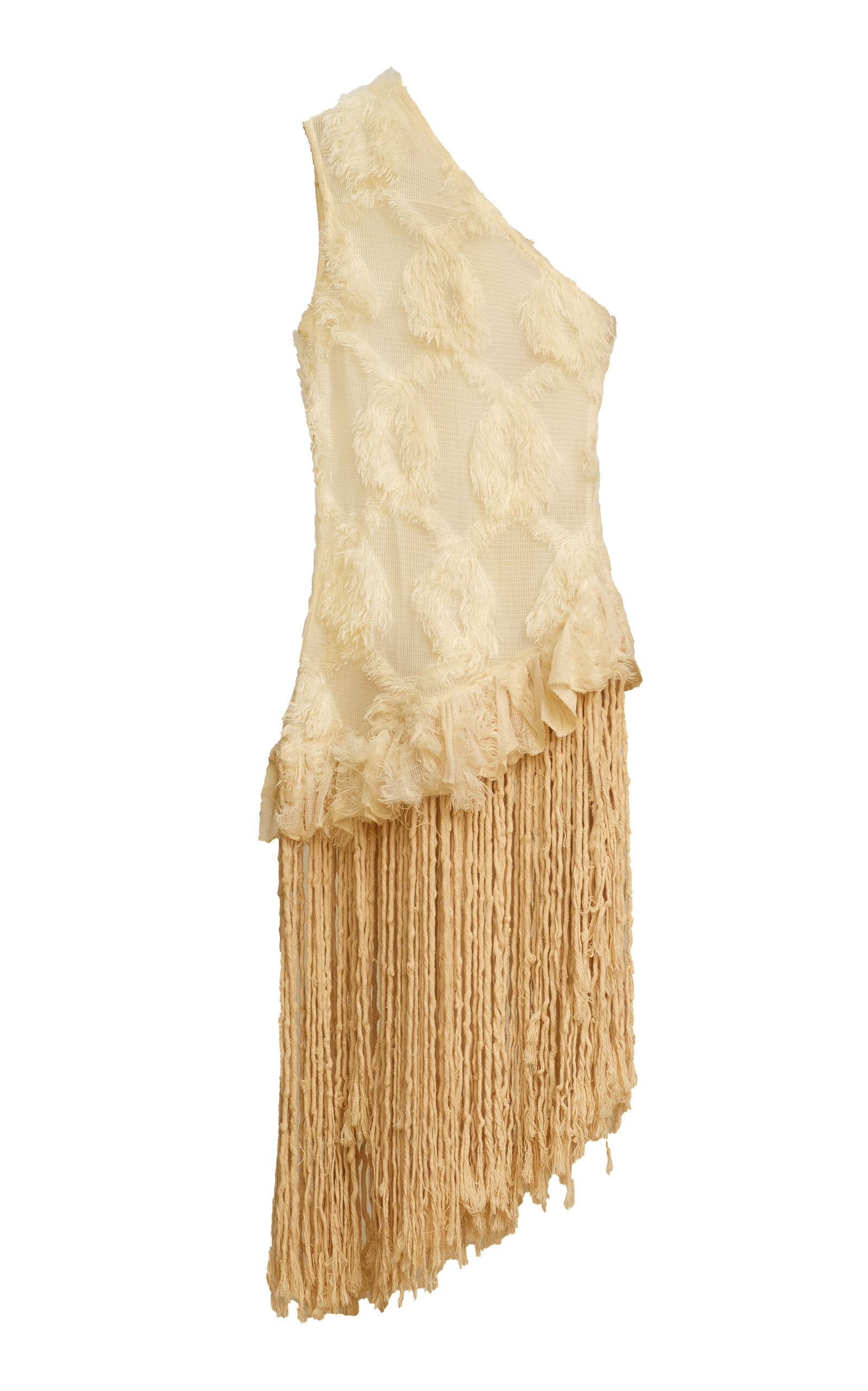 Orange Culture Radiant Asymmetrical Mini Dress