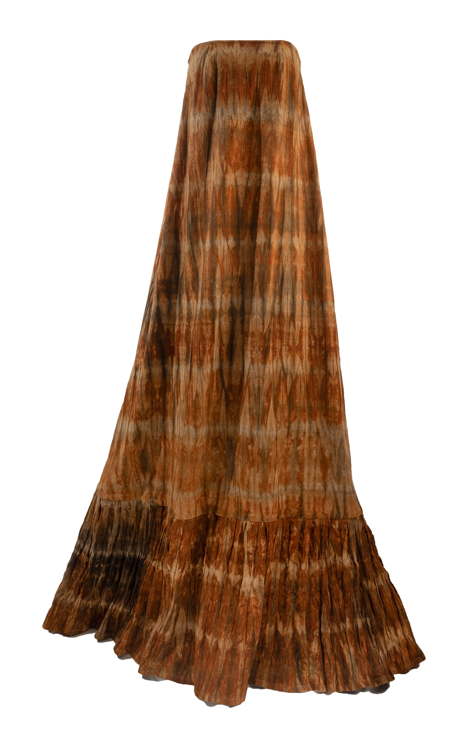 LilaBare Strapless Hand-Dyed Cotton Dress