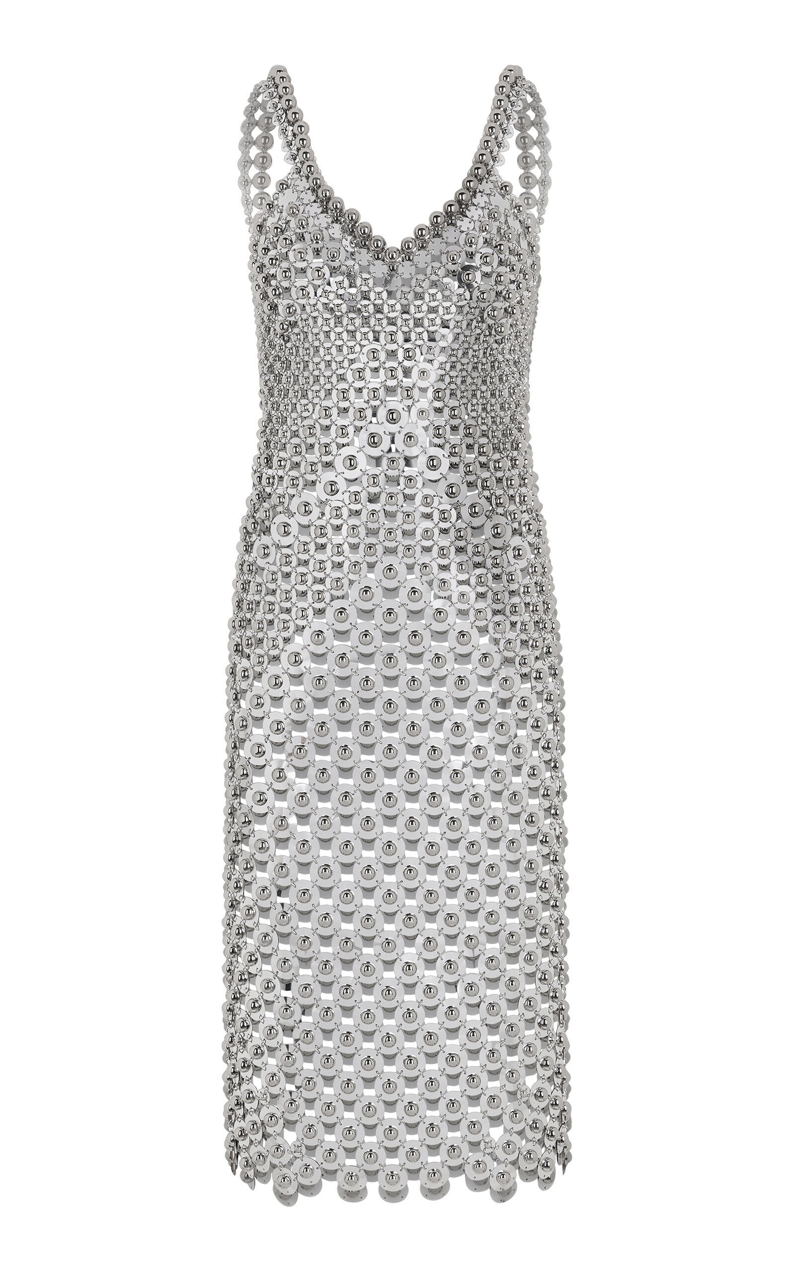 Rabanne Metallic Midi Dress
