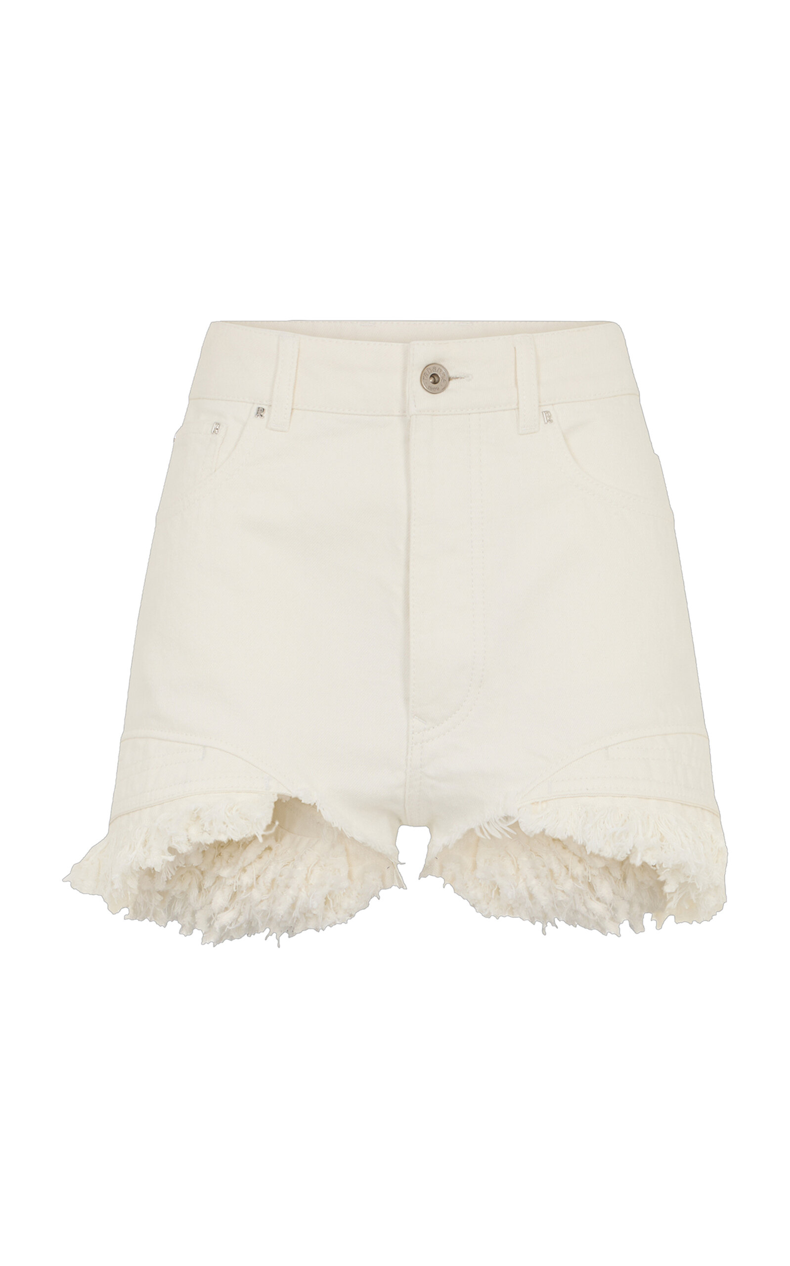 Rabanne Fringed Denim Shorts