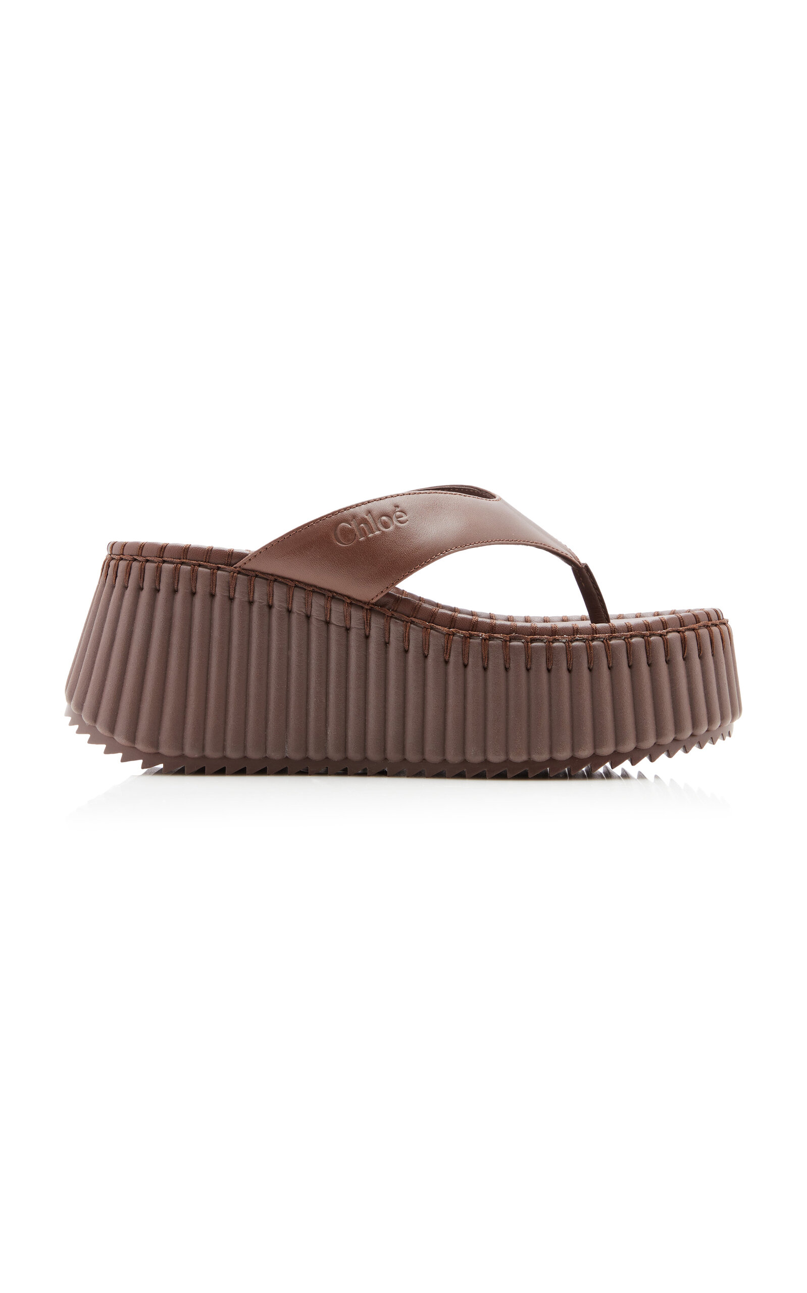 Chloé Nama Leather Platform Sandals | Thumbnail 8 Chloé Nama Leather Platform Sandals | Thumbnail 8