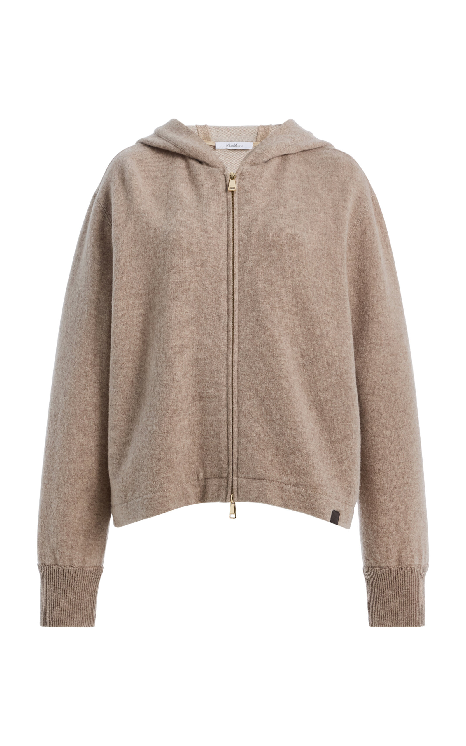 Max Mara Cashmere-Wool Jersey Sweatshirt - Women's Clothing