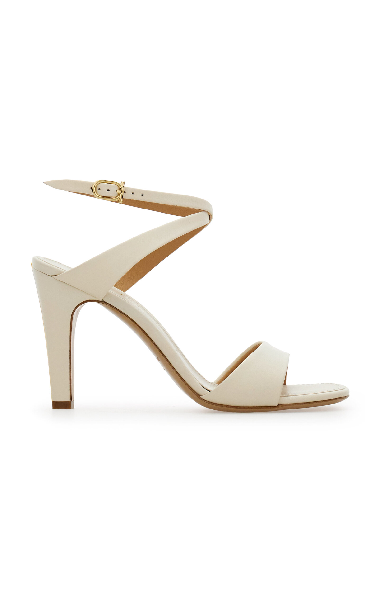Ferragamo Teresy Leather Sandals - Women's Clothing
