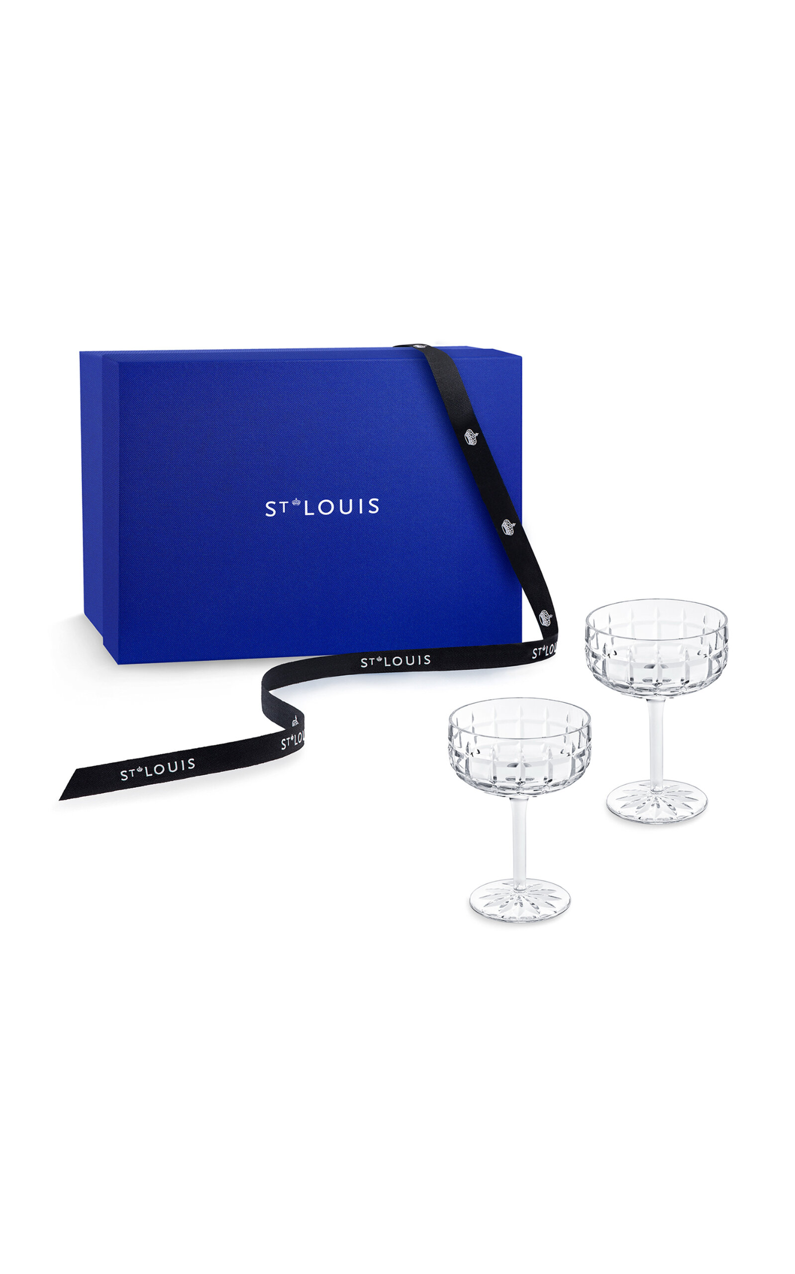 Saint-Louis Manhattan Set Of 2 Cocktail Glasses - Multi