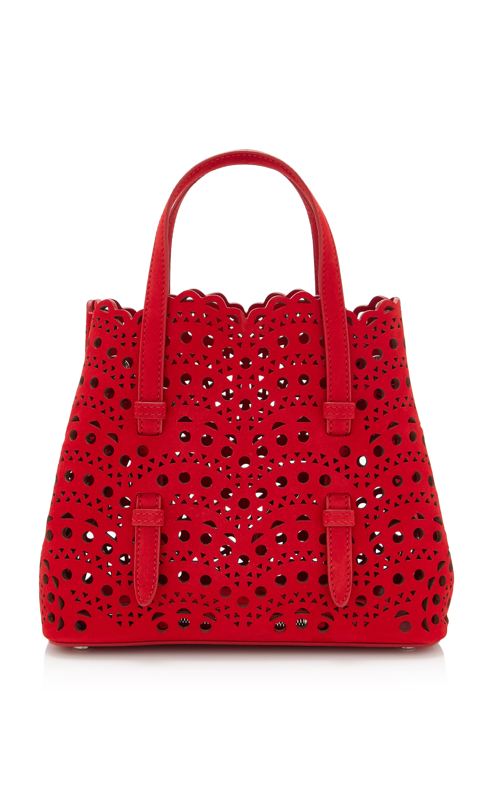 ALAÏA Mina 20 Nubuck Leather Bag | Thumbnail 10