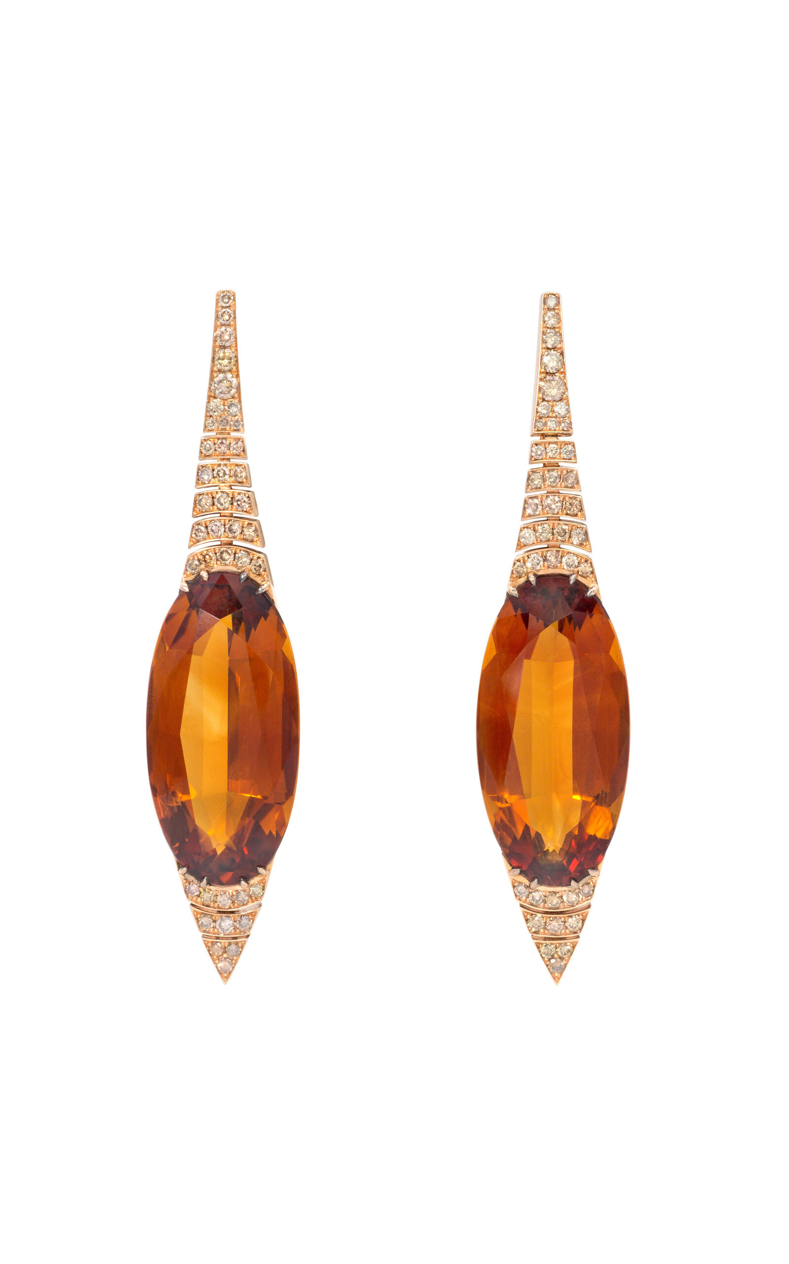 Eclat Jewels Eclat Jewels Earrings - Orange