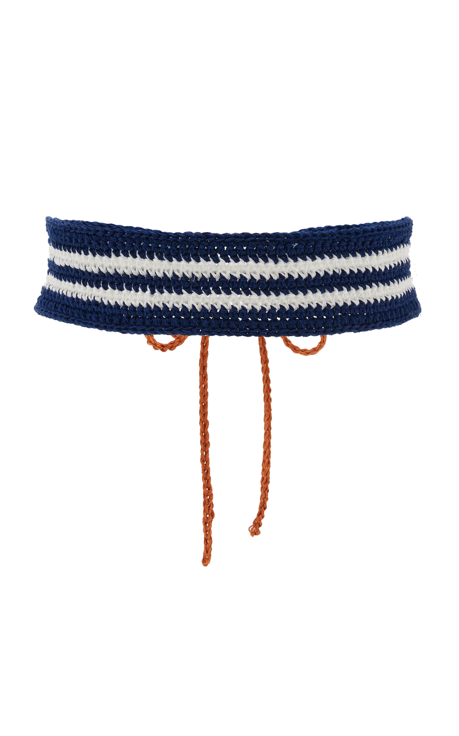 PARDOhats Exclusive La Isla Remo Crocheted Linen Belt