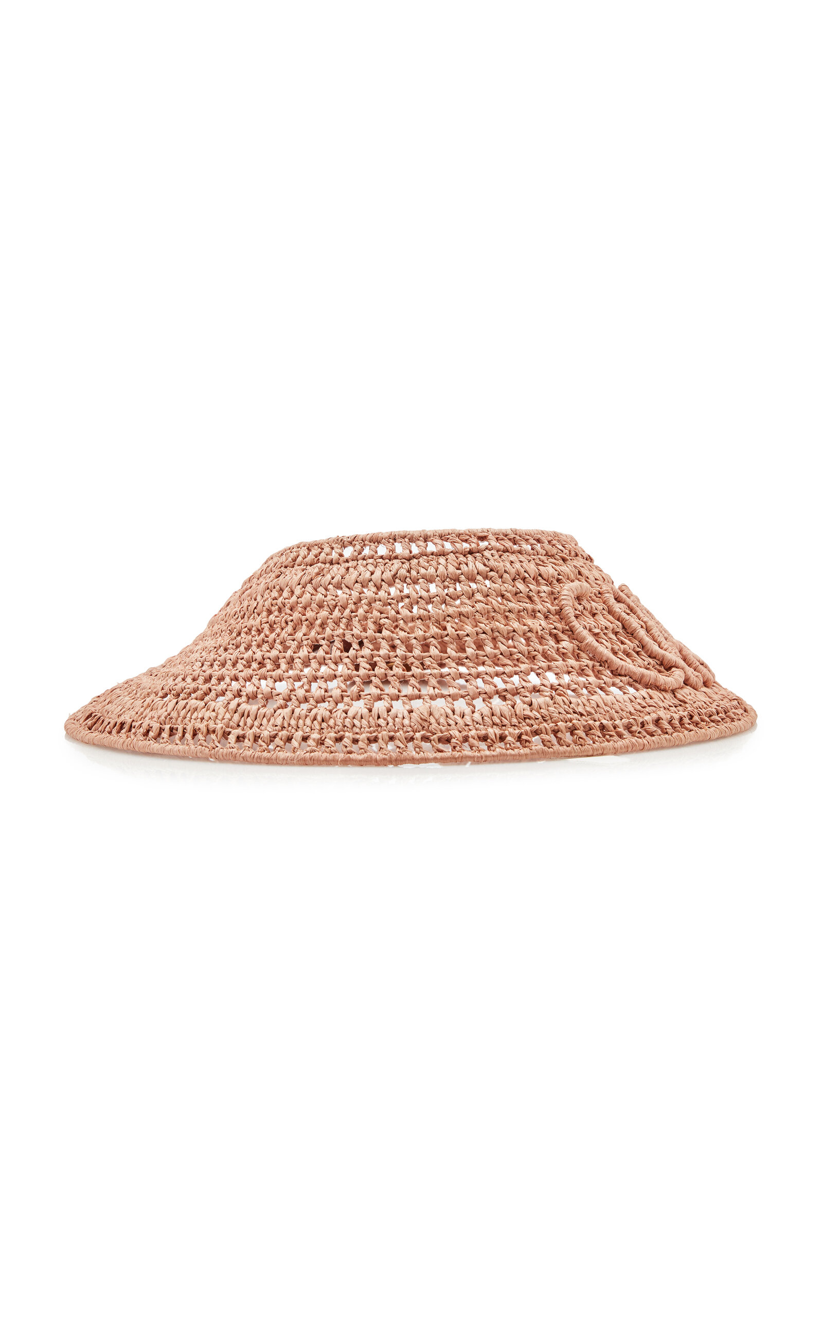 Chloé Woven Raffia Visor - Moda Operandi