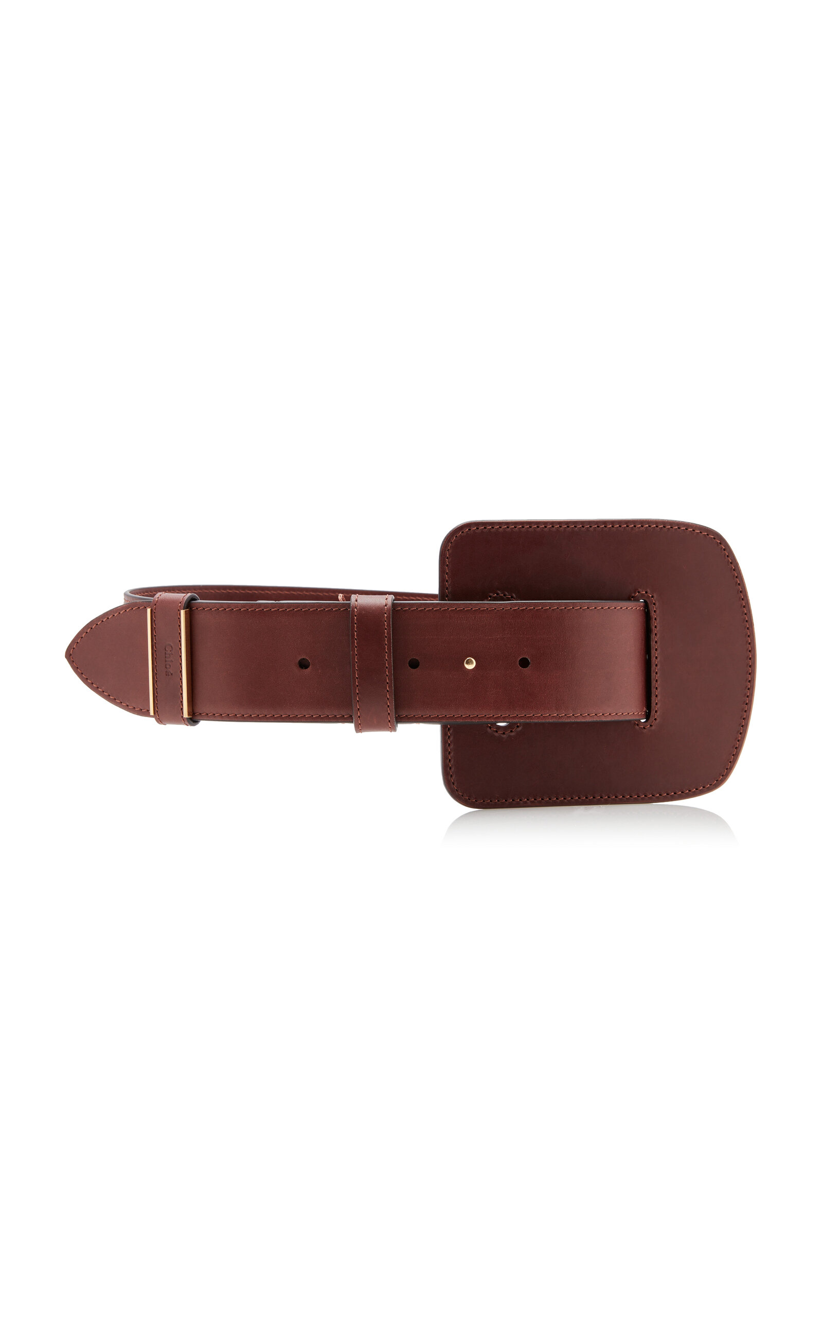 Chloé Max Oversized Leather Belt | Thumbnail 2 Chloé Max Oversized Leather Belt | Thumbnail 2