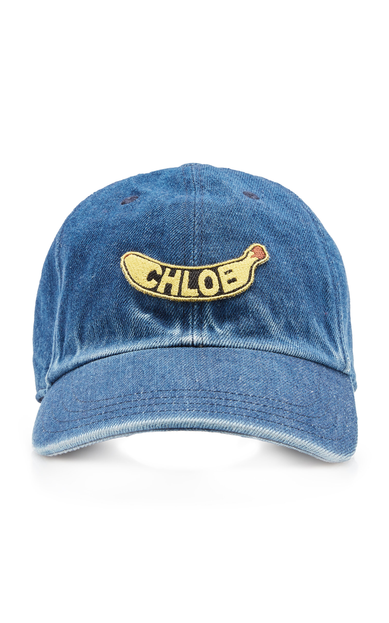 Chloé Smile Denim Baseball Cap | Thumbnail 5