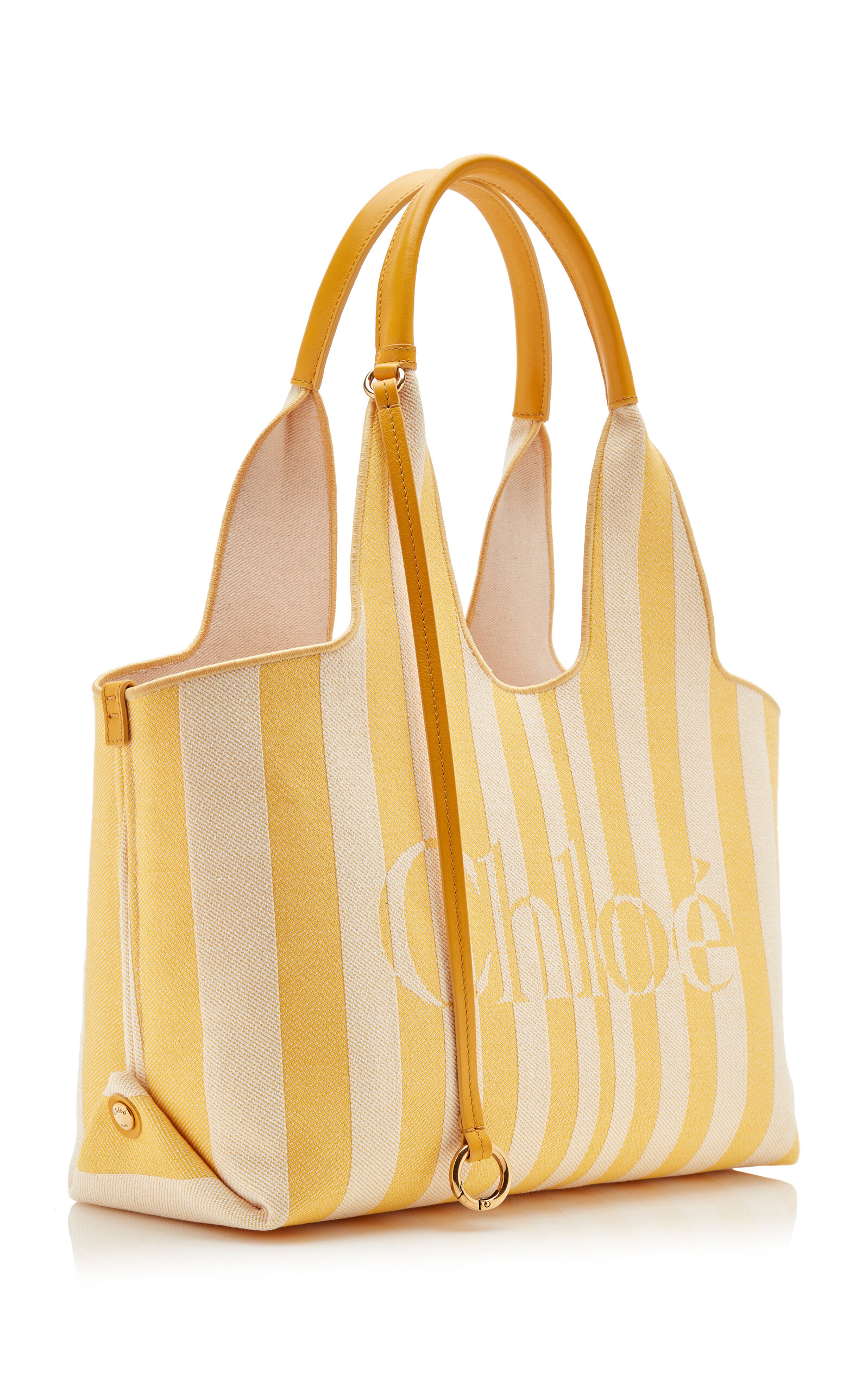 Chloé Striped Jacquard Tote Bag - Moda Operandi
