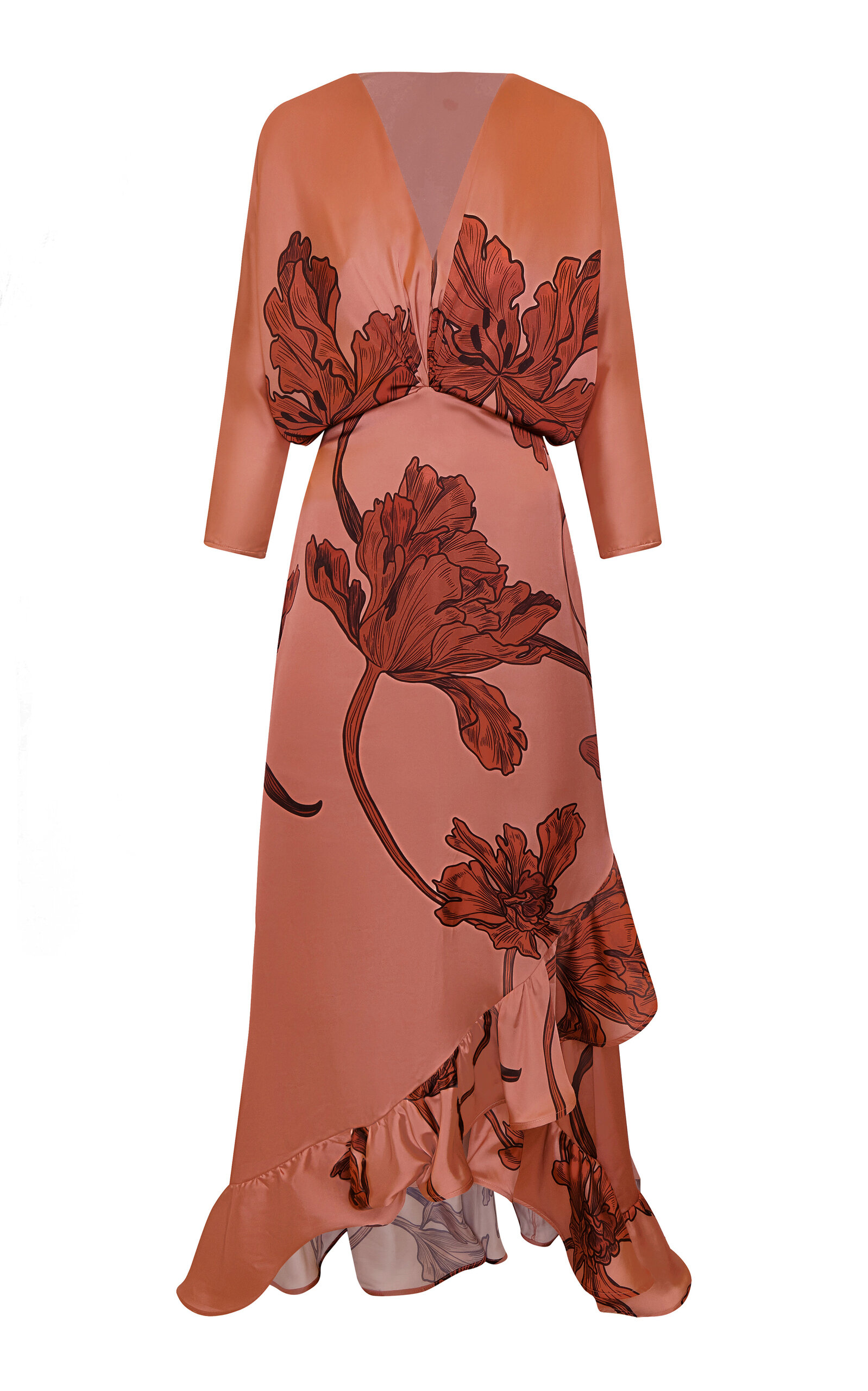 Andres Otalora Lo Ancestral Printed Maxi Dress