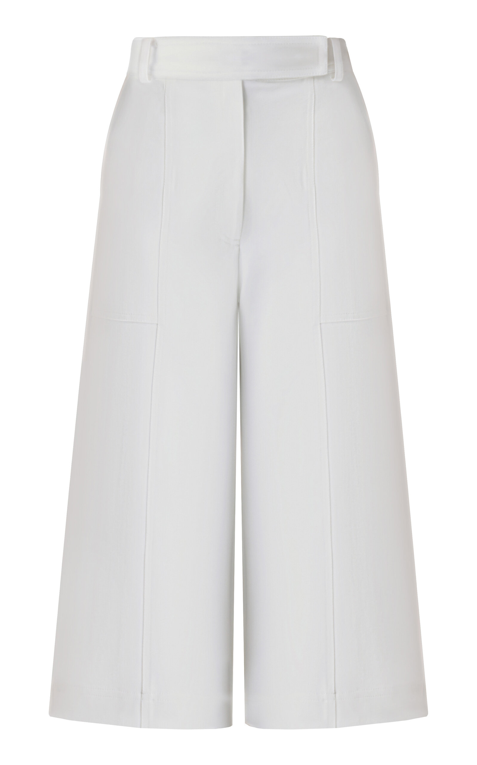 Andres Otalora Amani Crepe Wide-Leg Culottes
