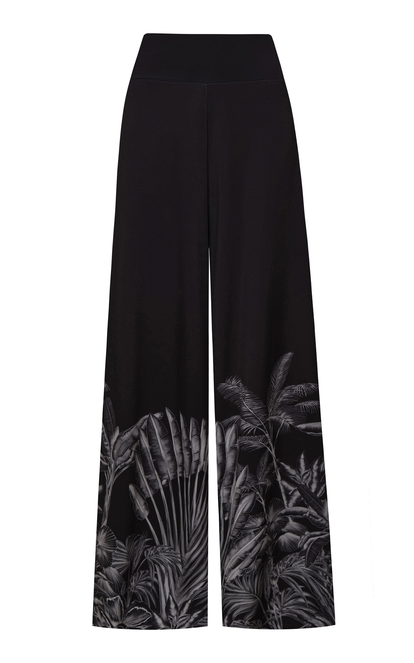 Andres Otalora En Calma Printed Wide-Leg Pants