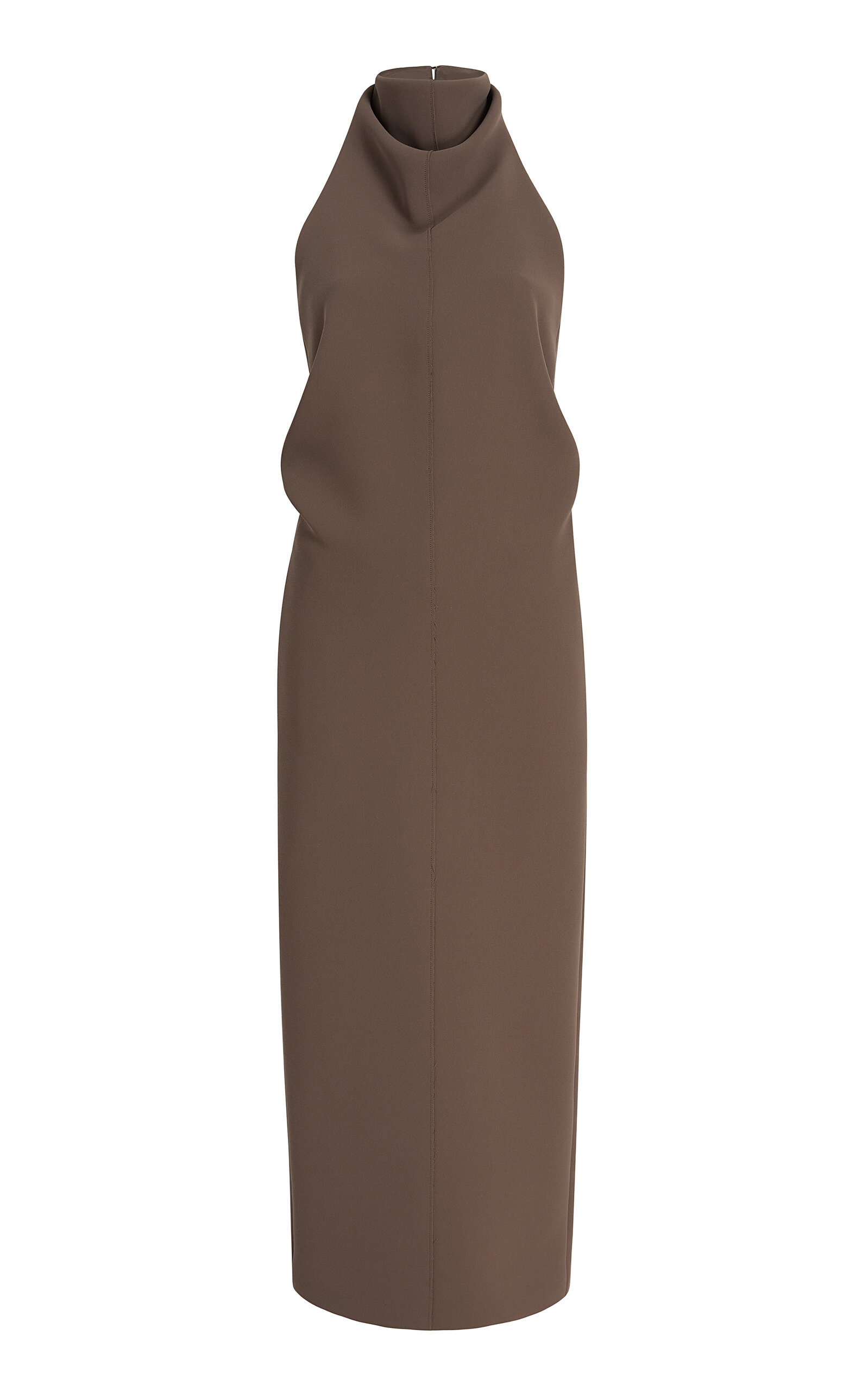 Khaite Roxanne Crepe Maxi Dress
