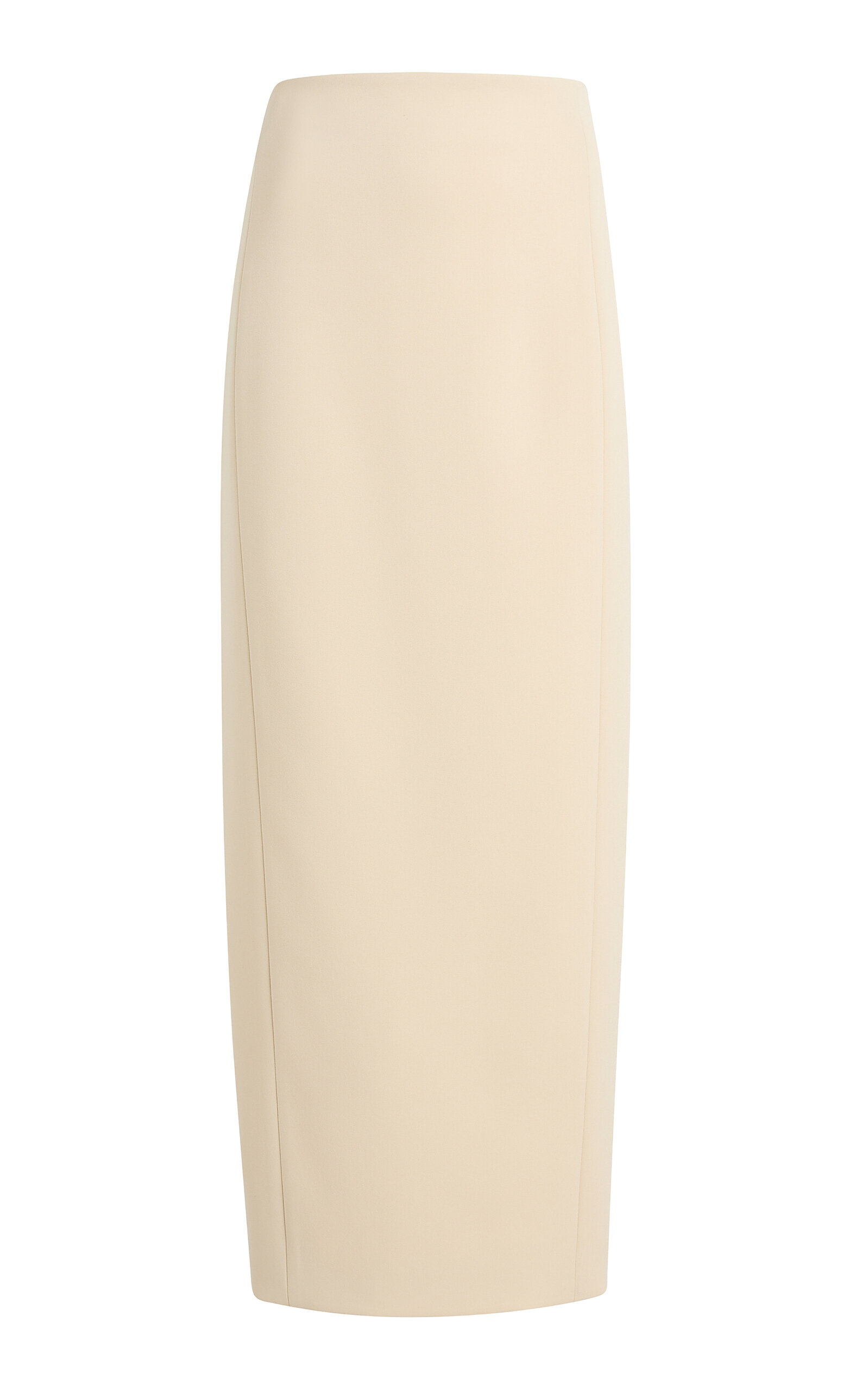Khaite Lyle Mixed Crepe Maxi Skirt