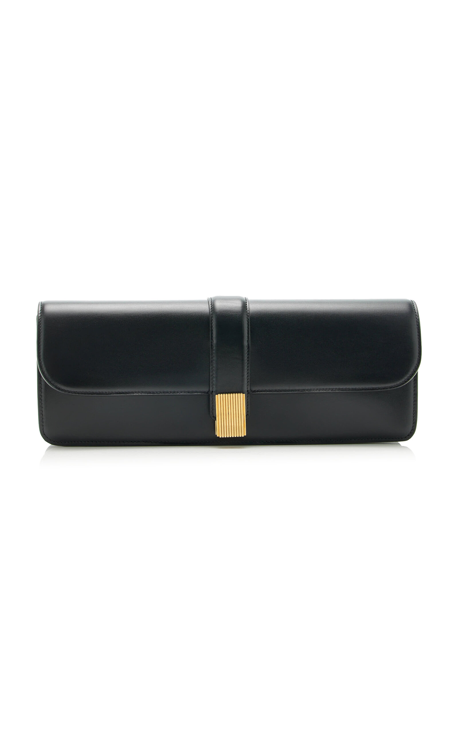 Khaite Blake Leather Clutch - Moda Operandi