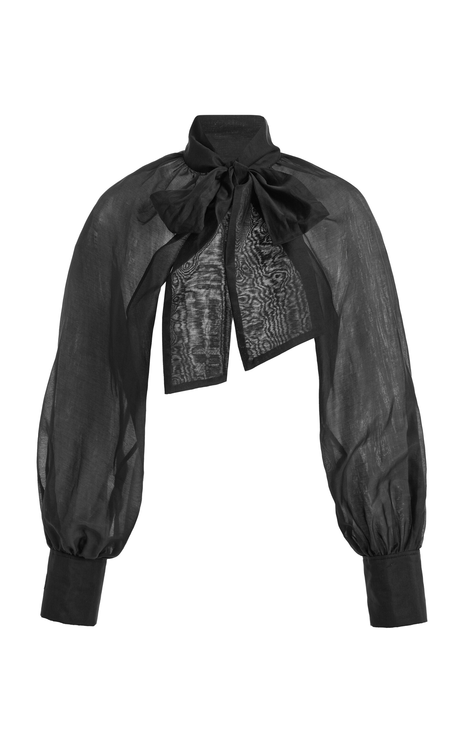 By Malene Birger Canny Cotton-Blend Bolero Top | Thumbnail 10