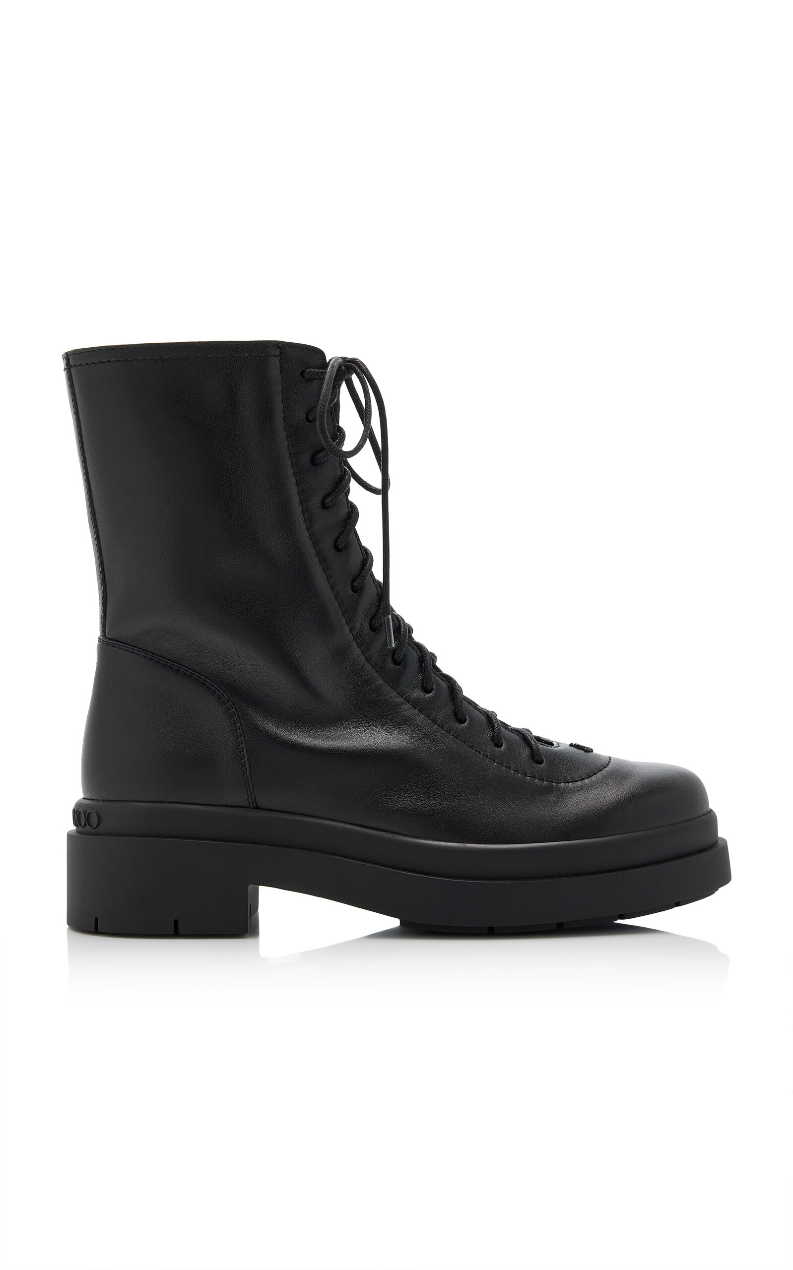 Jimmy Choo Sima Leather Ankle Boots - Moda Operandi