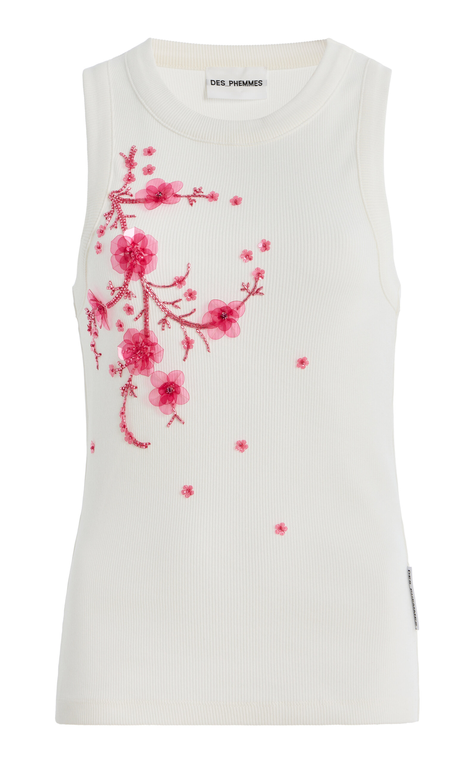 DES_PHEMMES Exclusive La Isla Classic Cotton Tank Top