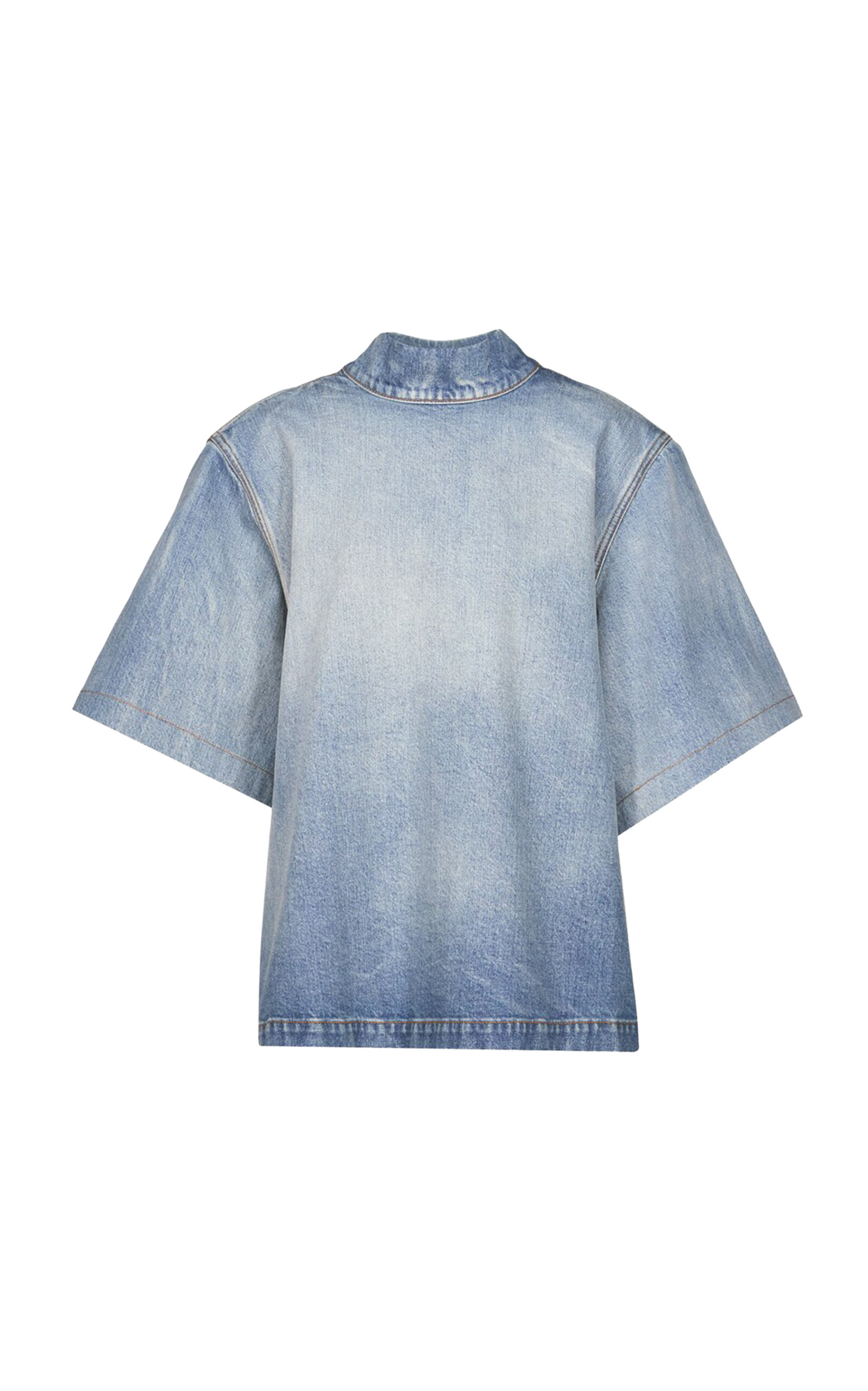 ALAÏA Reversed Denim Jacket