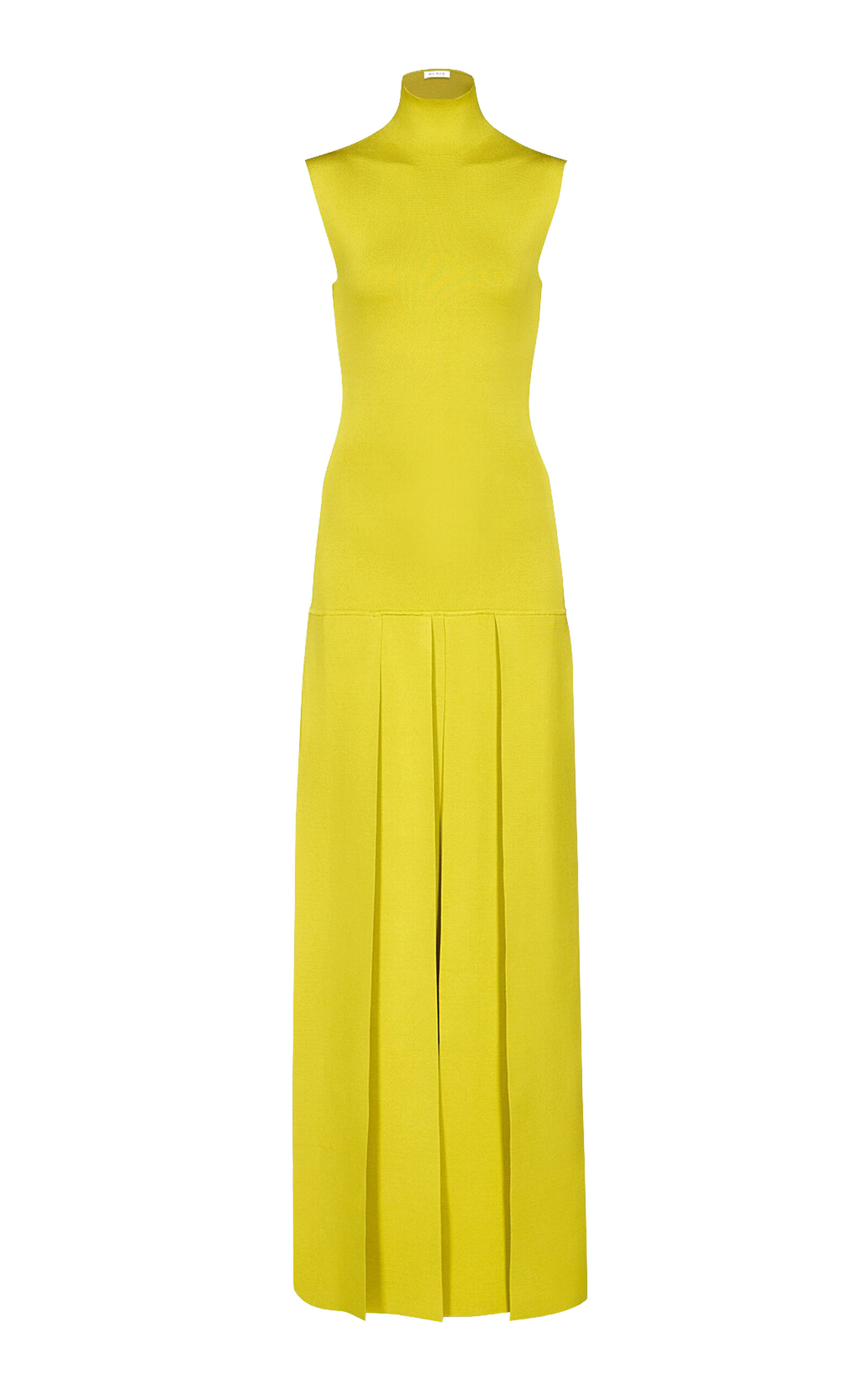 ALAÏA Pleated Knit Maxi Dress | Thumbnail 5 ALAÏA Pleated Knit Maxi Dress | Thumbnail 5