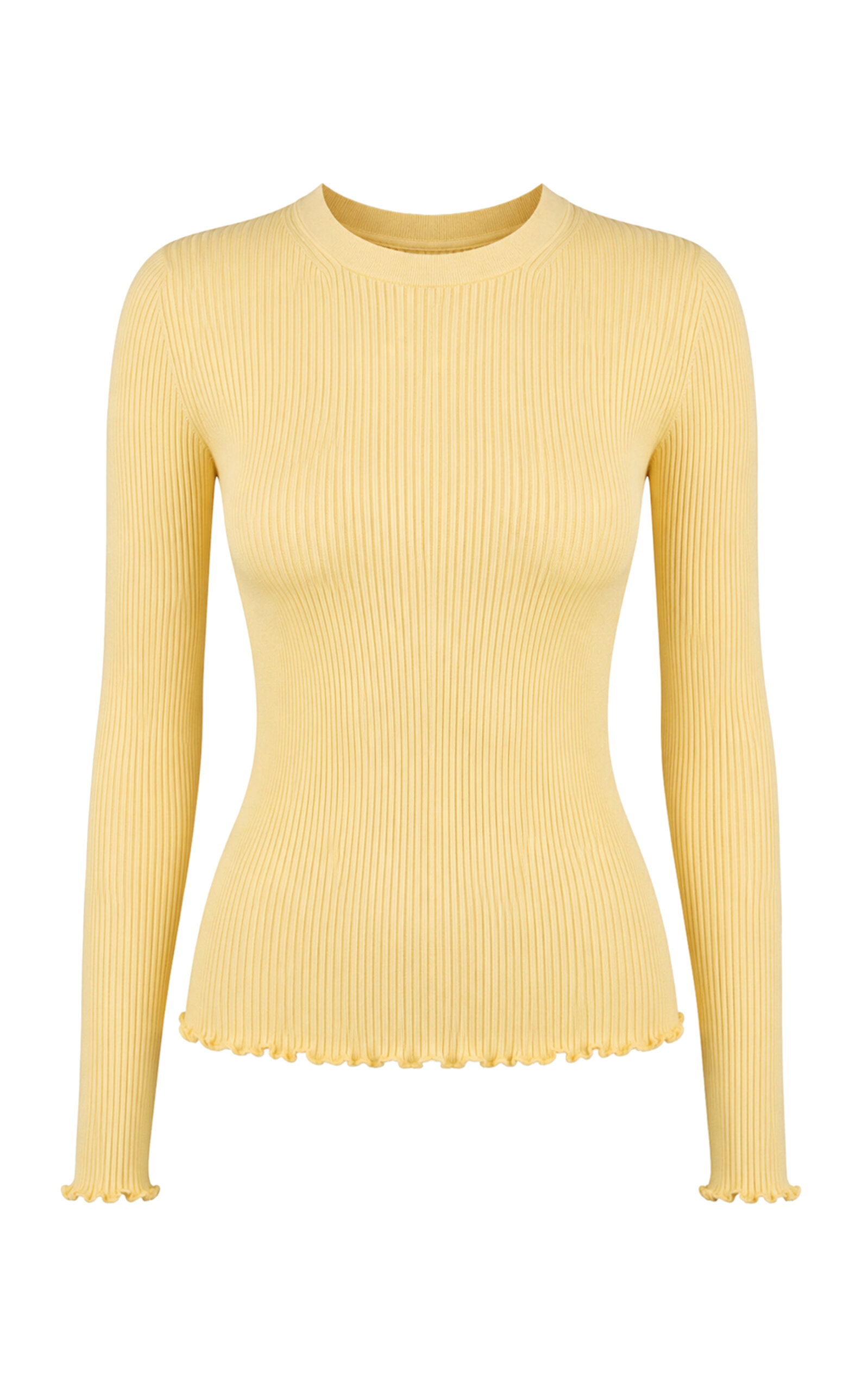 ALAÏA Ribbed Knit Silk Top | Thumbnail 7 ALAÏA Ribbed Knit Silk Top | Thumbnail 7