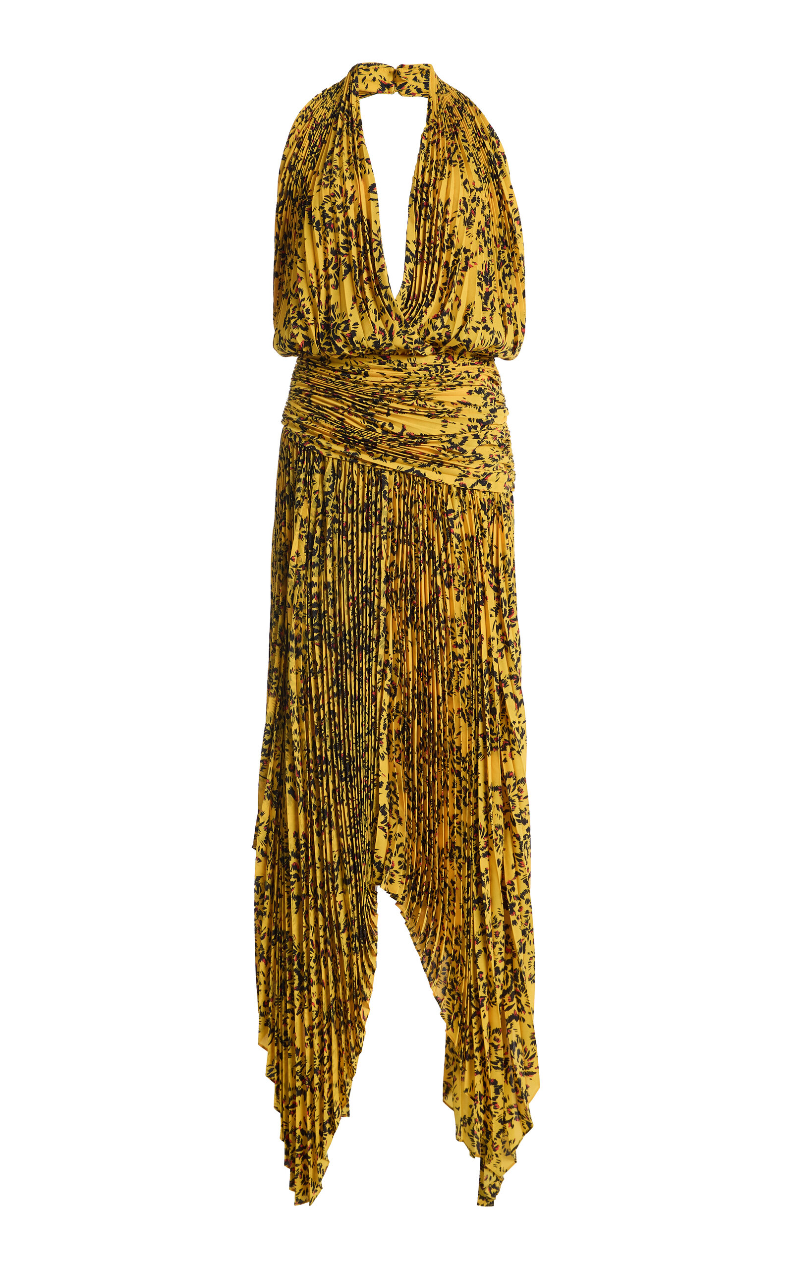 Proenza Schouler Paulina Pleated Maxi Dress - Moda Operandi