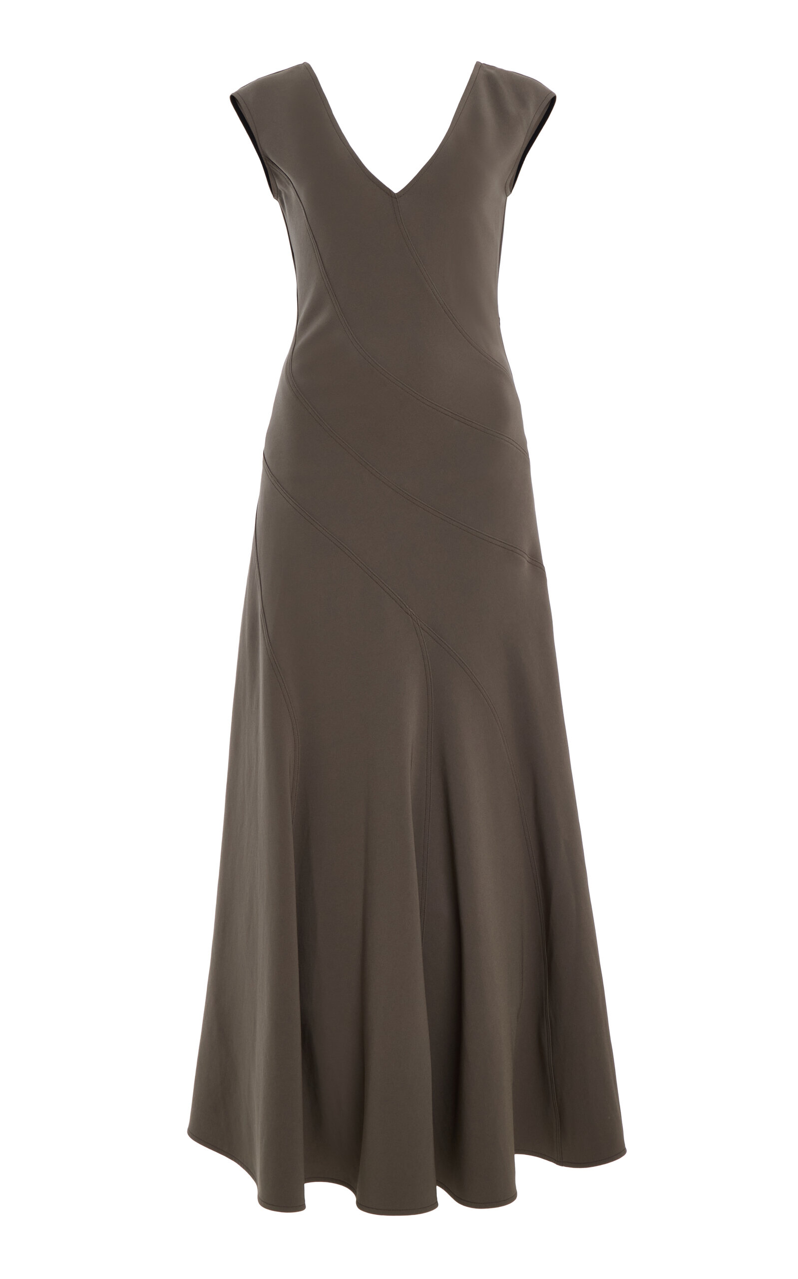 Proenza Schouler Romana Matte Double Crepe Dress