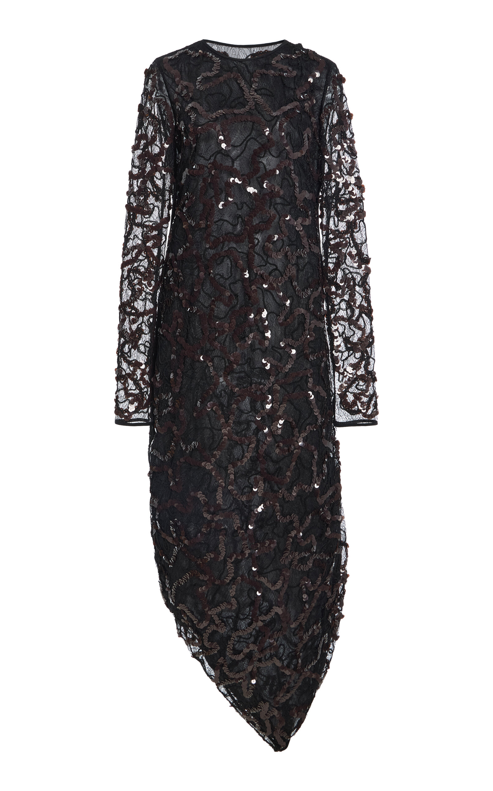 Proenza Schouler Maite Sequined Lace Dress