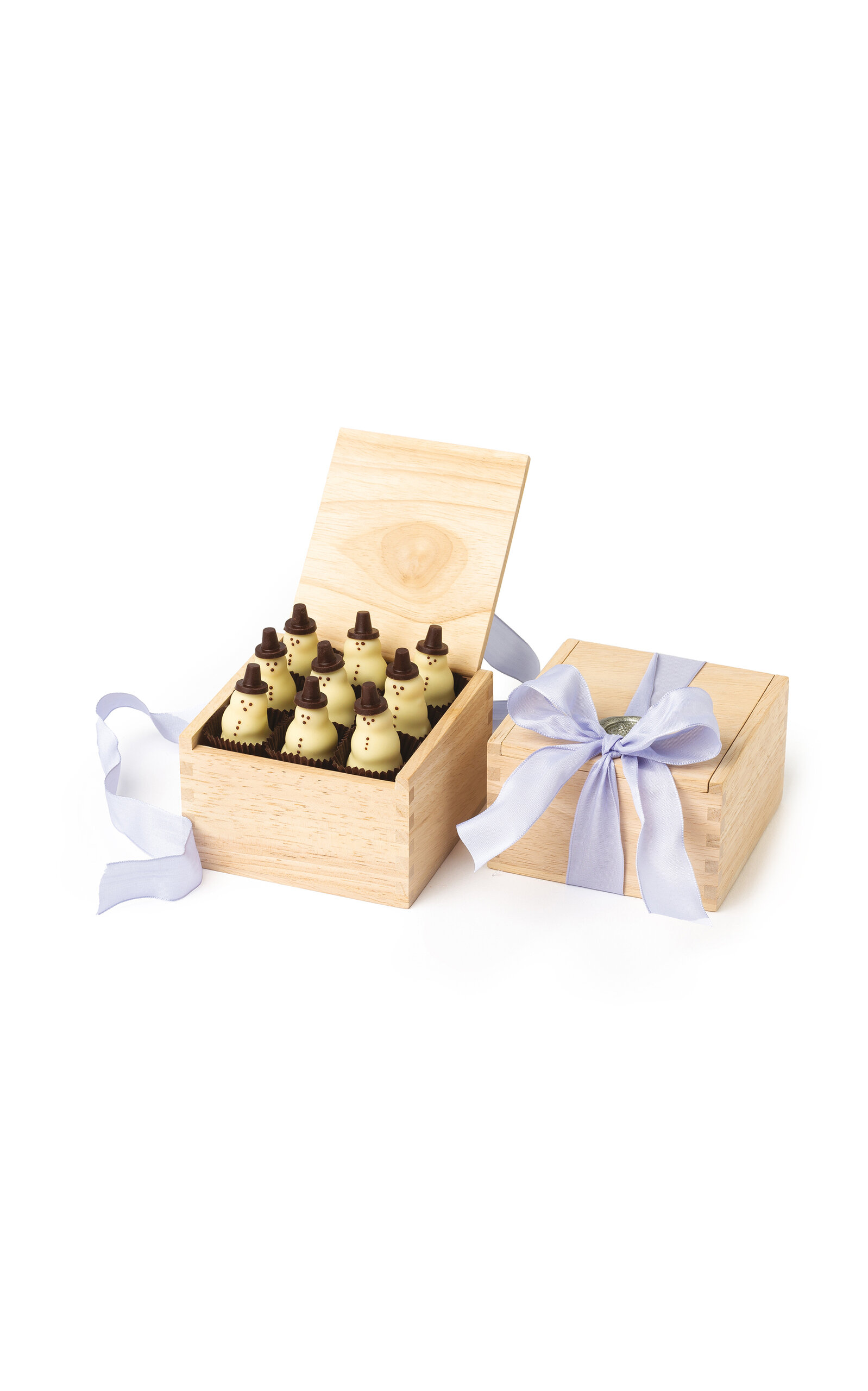 L.A. Burdick Chocolate Snowmen - Multi