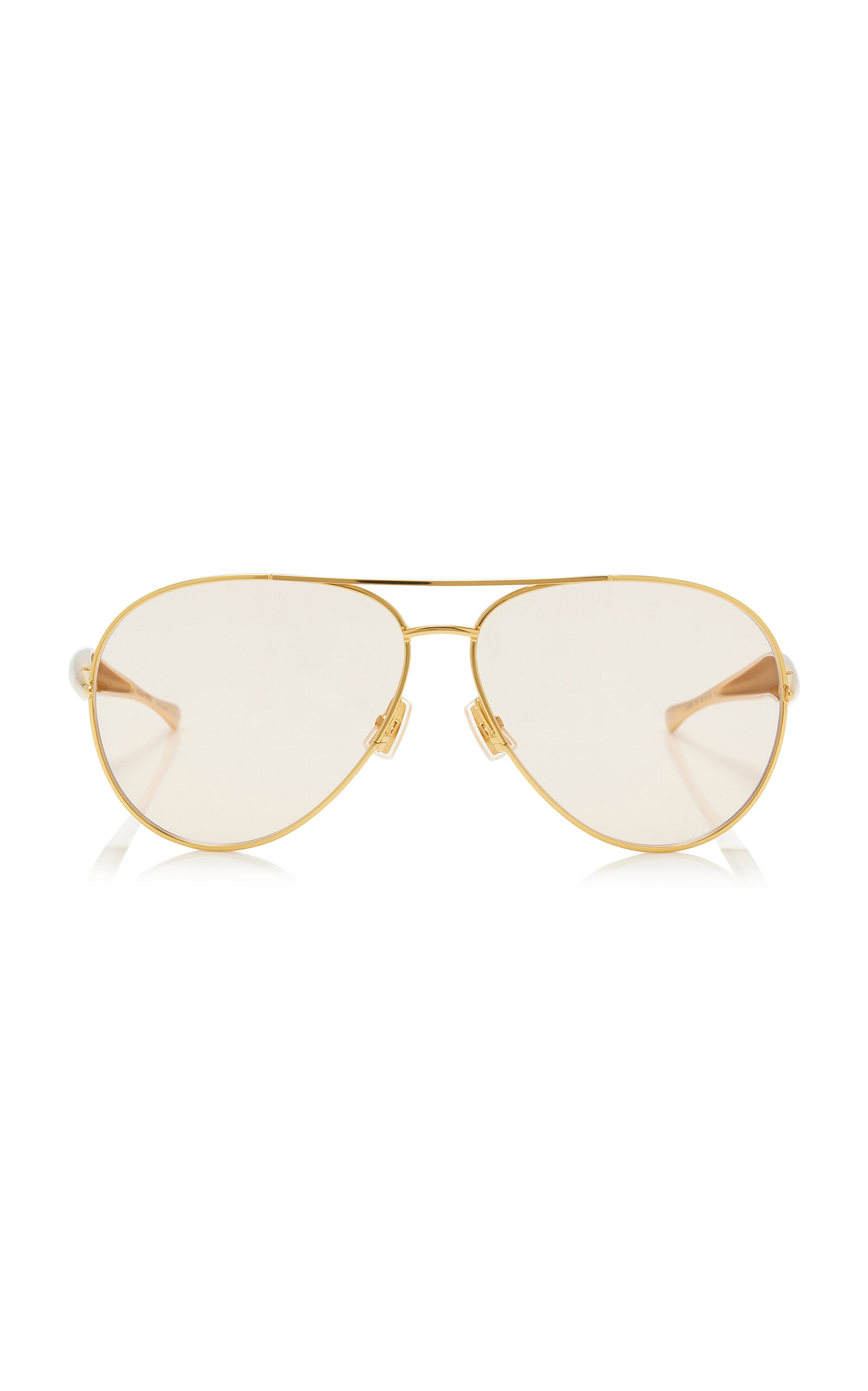 Bottega Veneta Sardine Aviator-Frame Metal Sunglasses | Thumbnail 5 Bottega Veneta Sardine Aviator-Frame Metal Sunglasses | Thumbnail 5