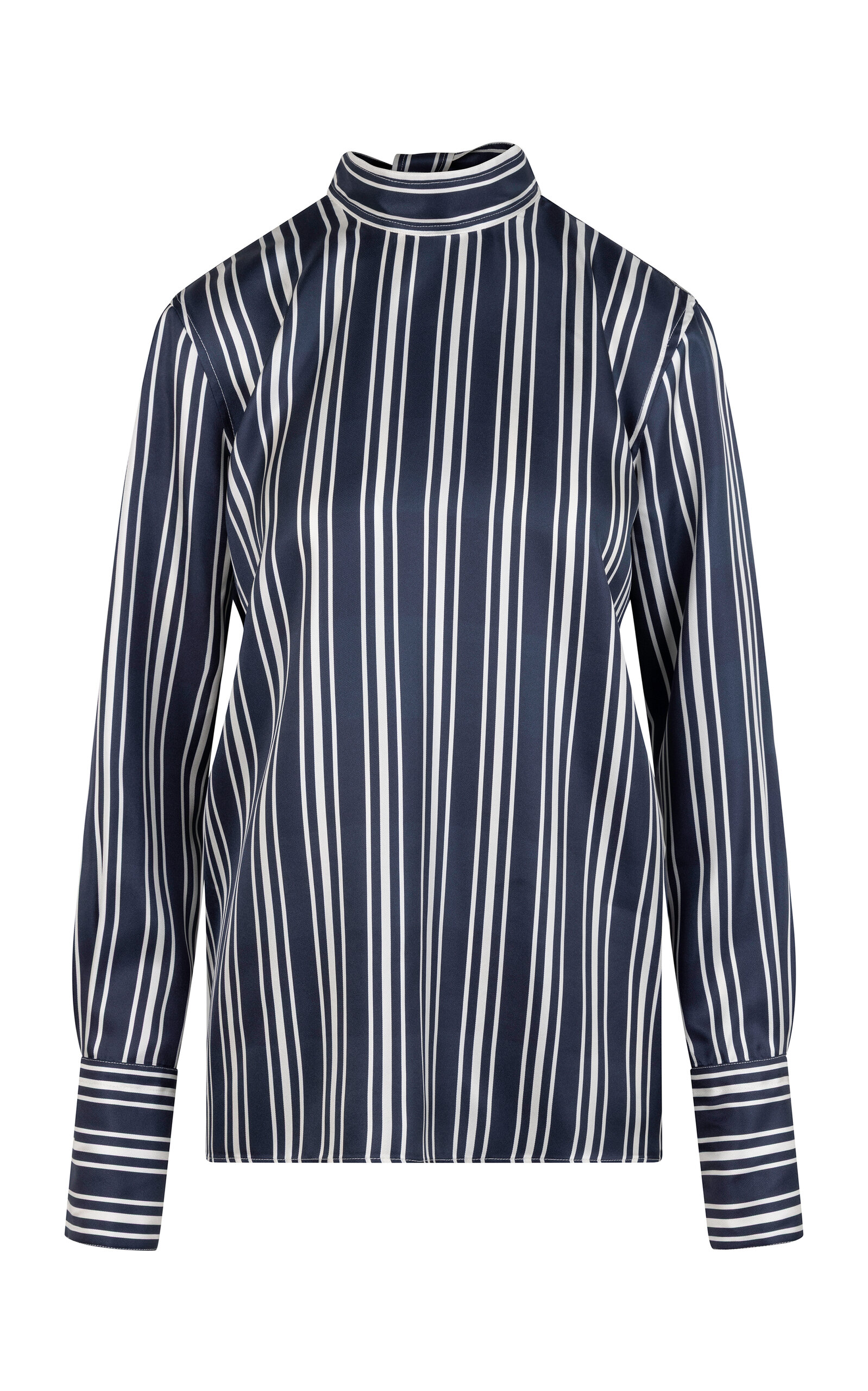 Heirlome Cora Mock Neck Silk Top