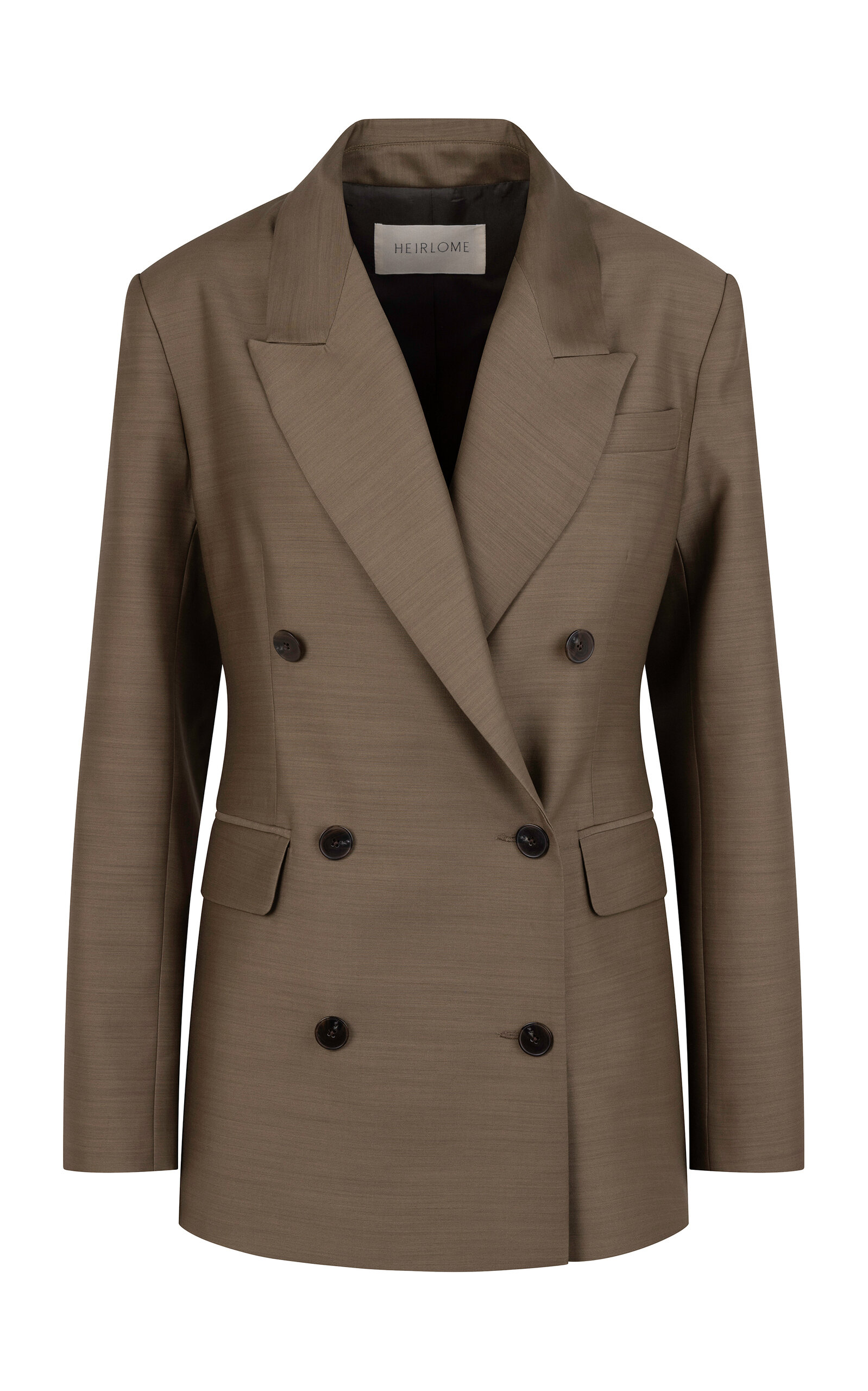 Heirlome Estelle Oversized Wool-Silk Blazer