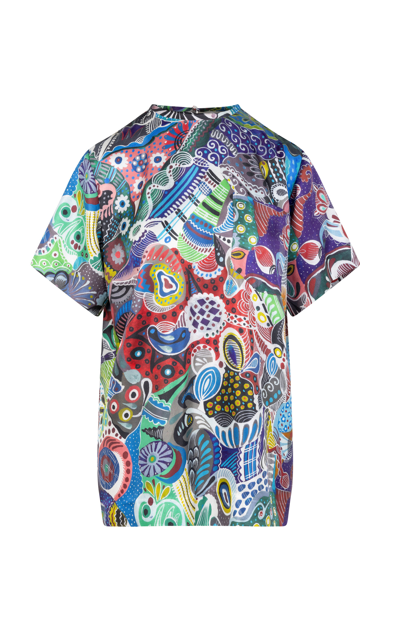 Heirlome Vazquez Printed Silk Top