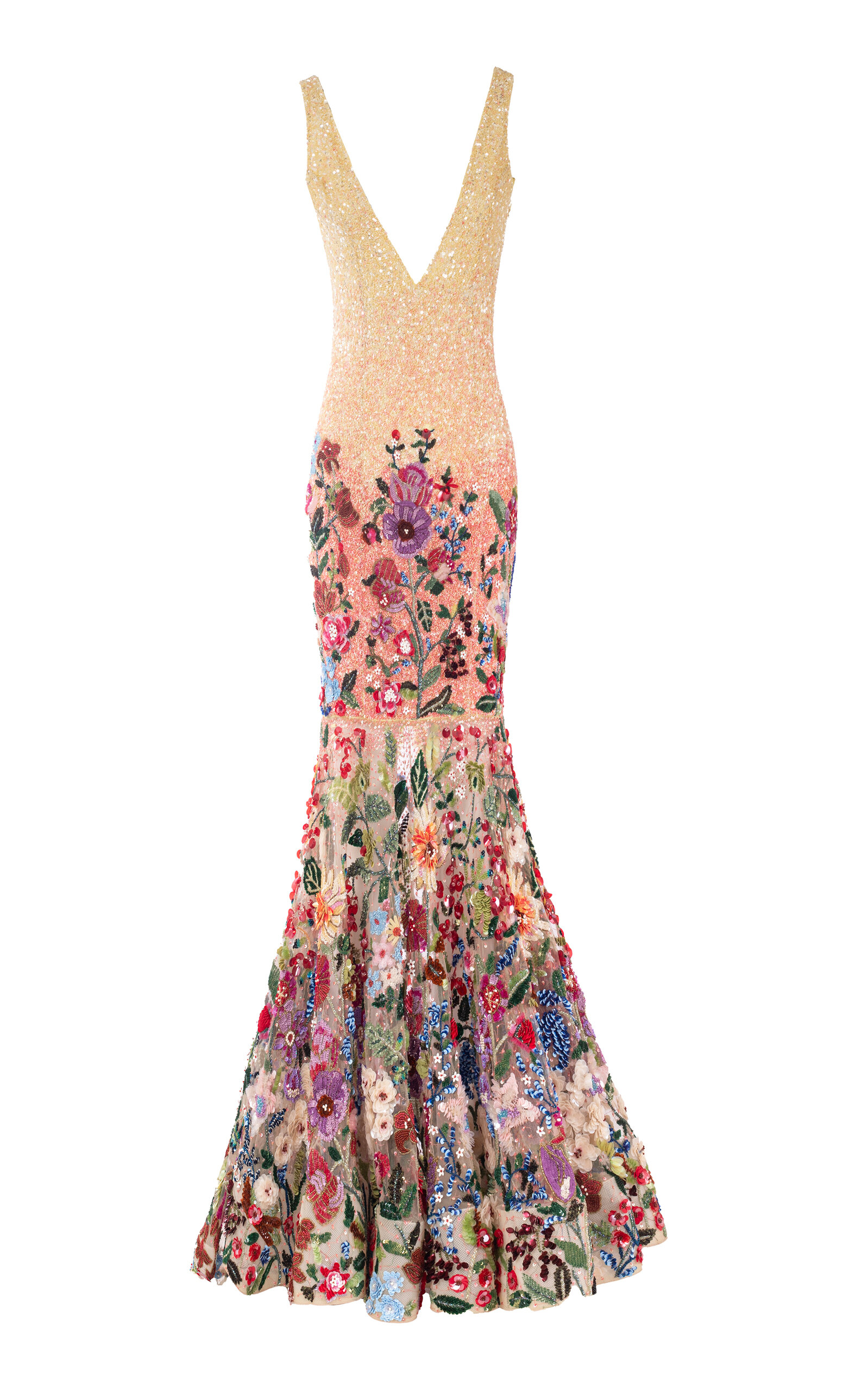 La Fuori Botanical Symphony Embroidered Tulle Gown | Thumbnail 8 La Fuori Botanical Symphony Embroidered Tulle Gown | Thumbnail 8