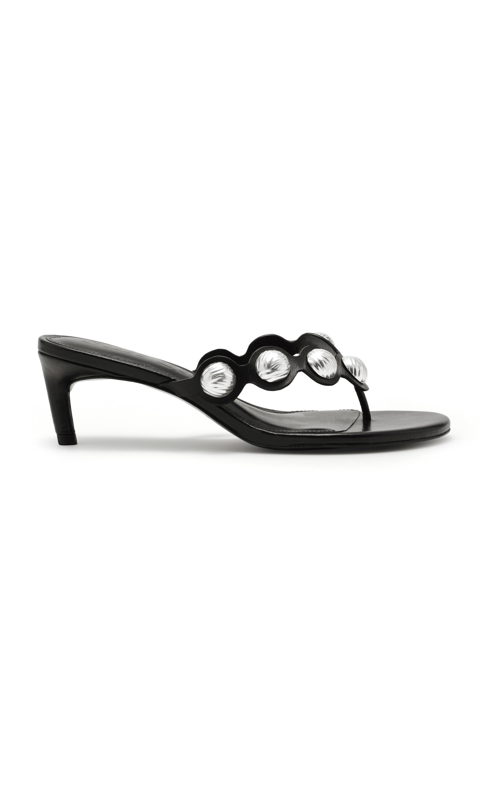 Cult Gaia Anora Leather Sandals - Moda Operandi
