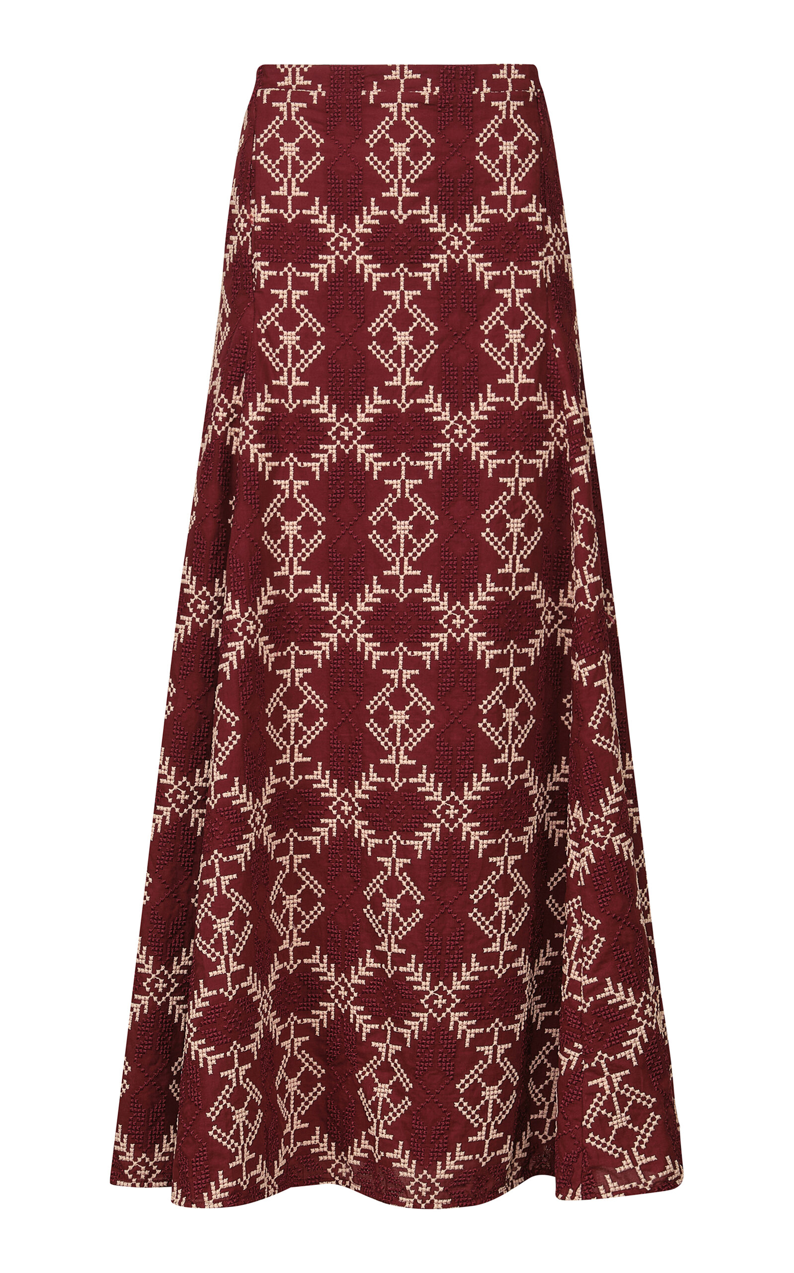 Johanna Ortiz A Song for the Riders Printed Maxi Skirt - Moda Operandi