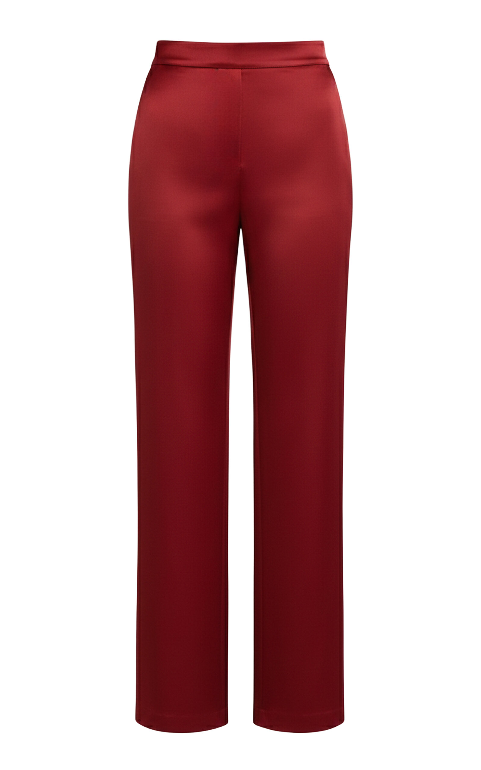 Dima Ayad Mid-Rise Wide-Leg Trousers