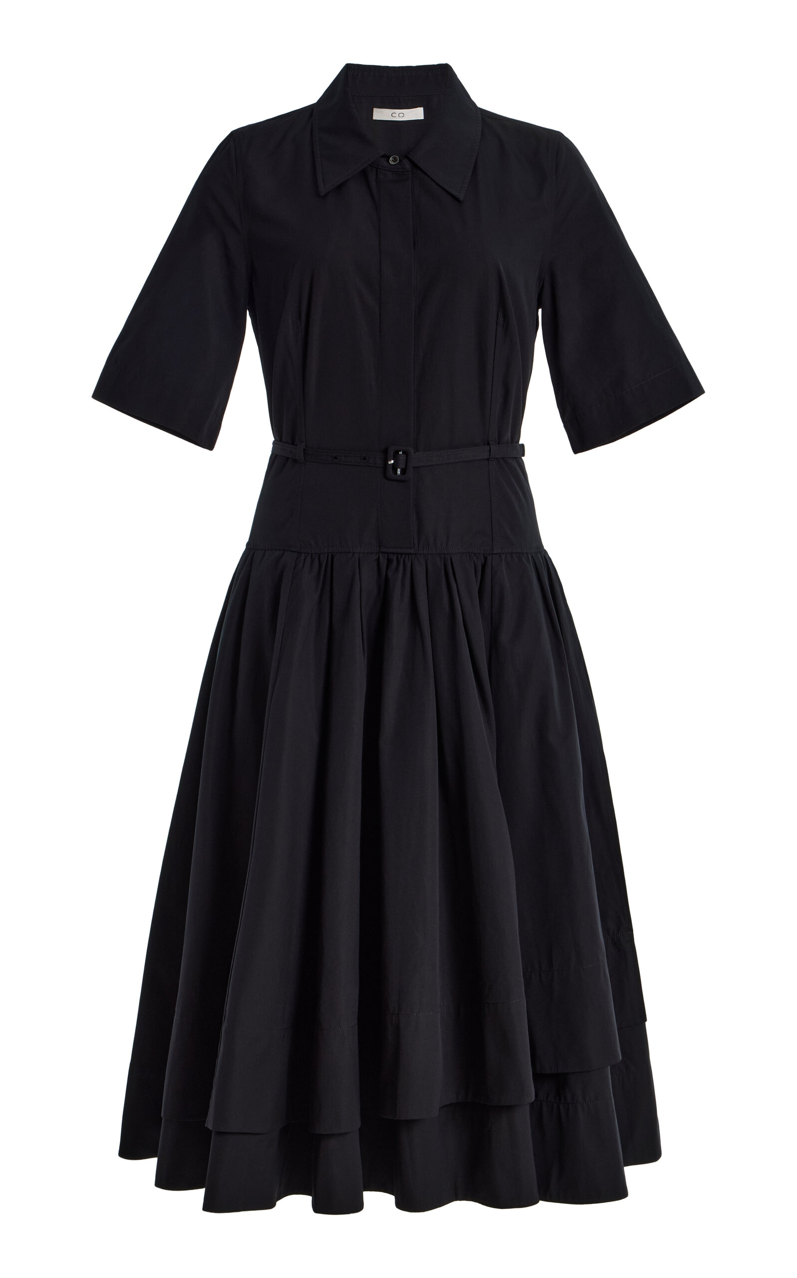 Co Belted Cotton Dress