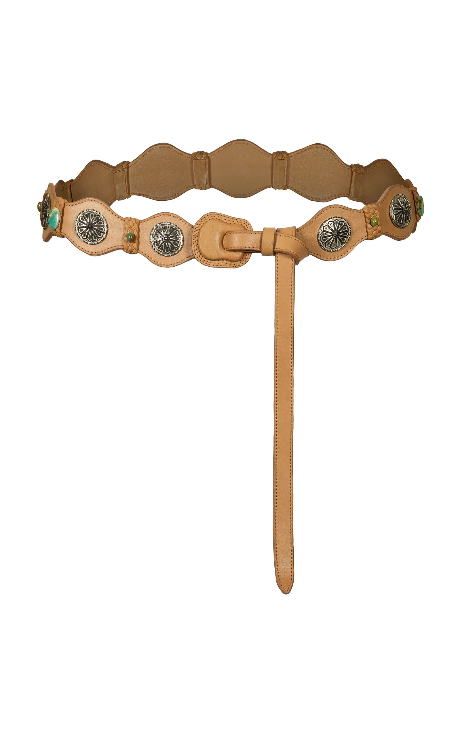Johanna Ortiz Gaucho Honor Leather Belt - Moda Operandi