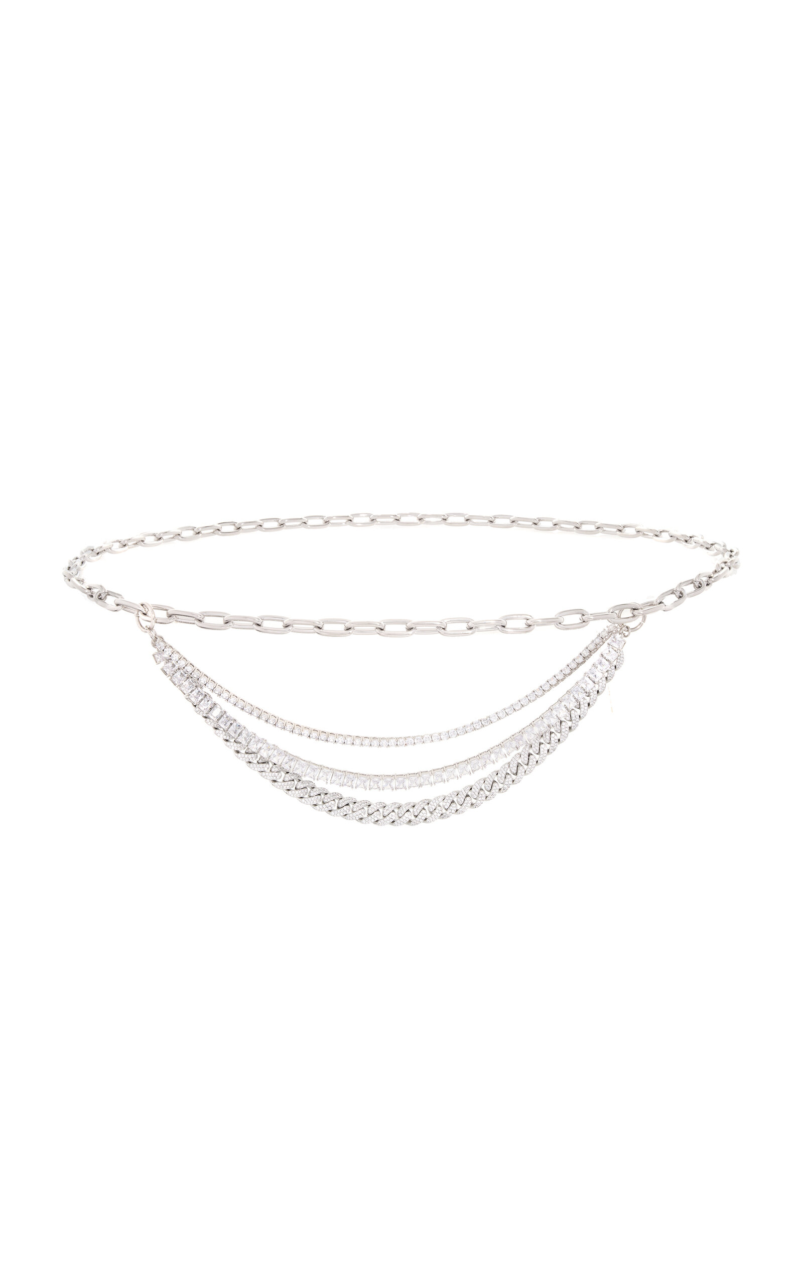 Judith Leiber Couture Triple Chain Belt