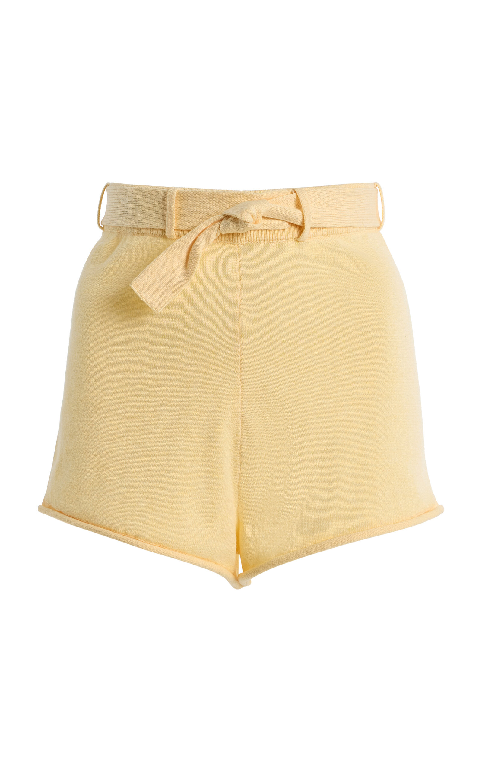 La Porte French Cotton-Cashmere Hot Shorts - Women's Clothing