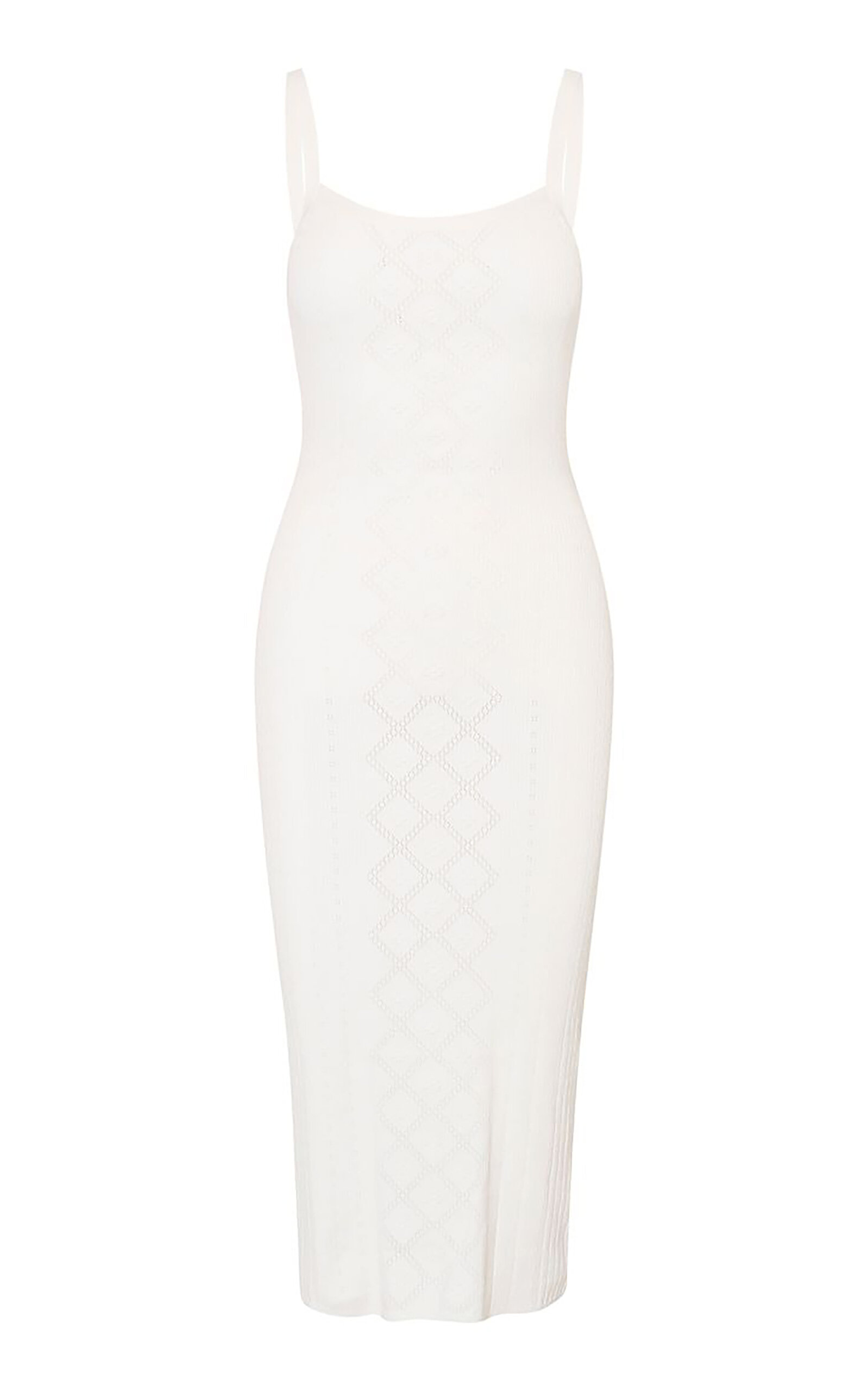 LoveShackFancy Opalina Cotton Pointelle Dress