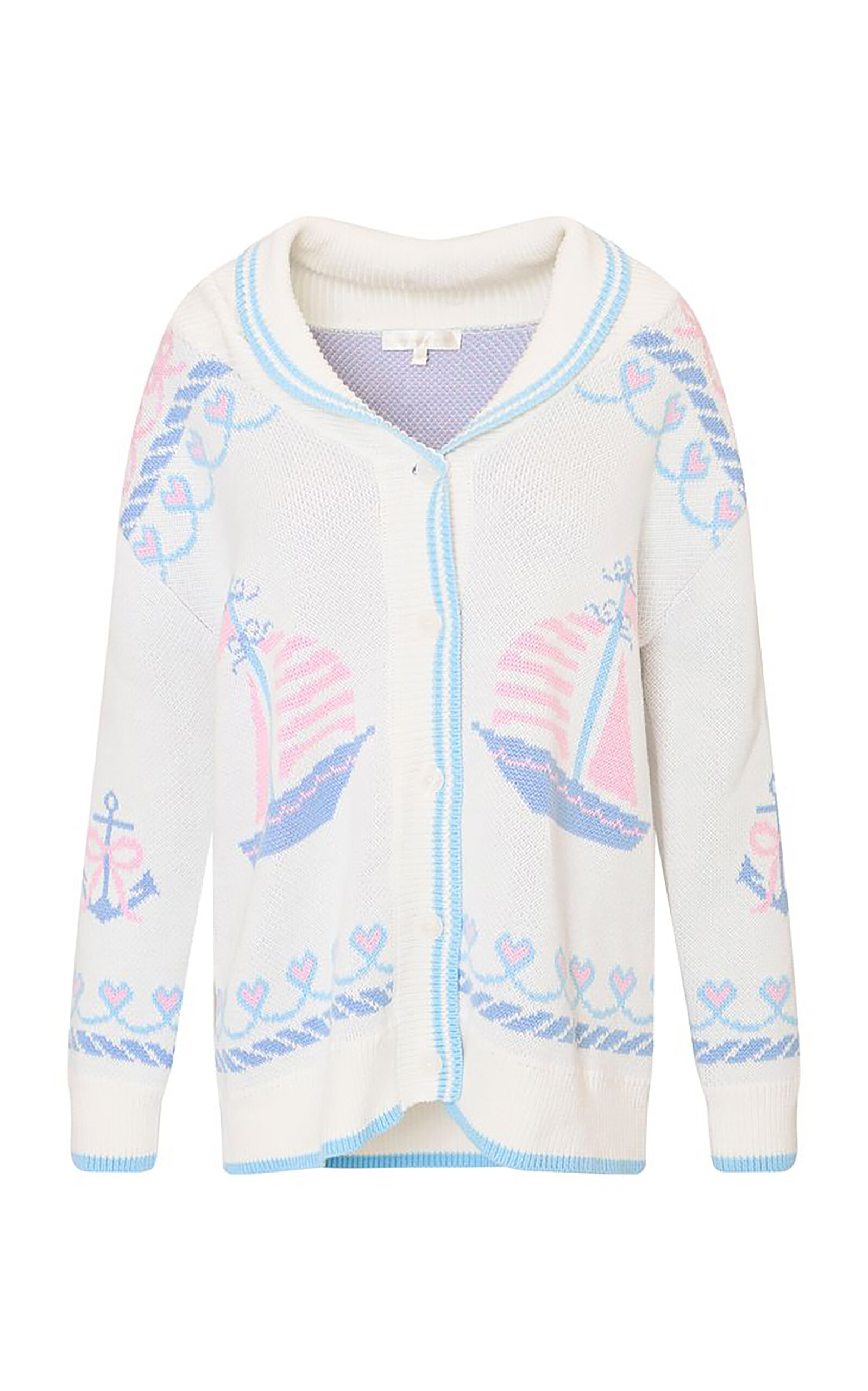 LoveShackFancy Aribella Cotton Cardigan