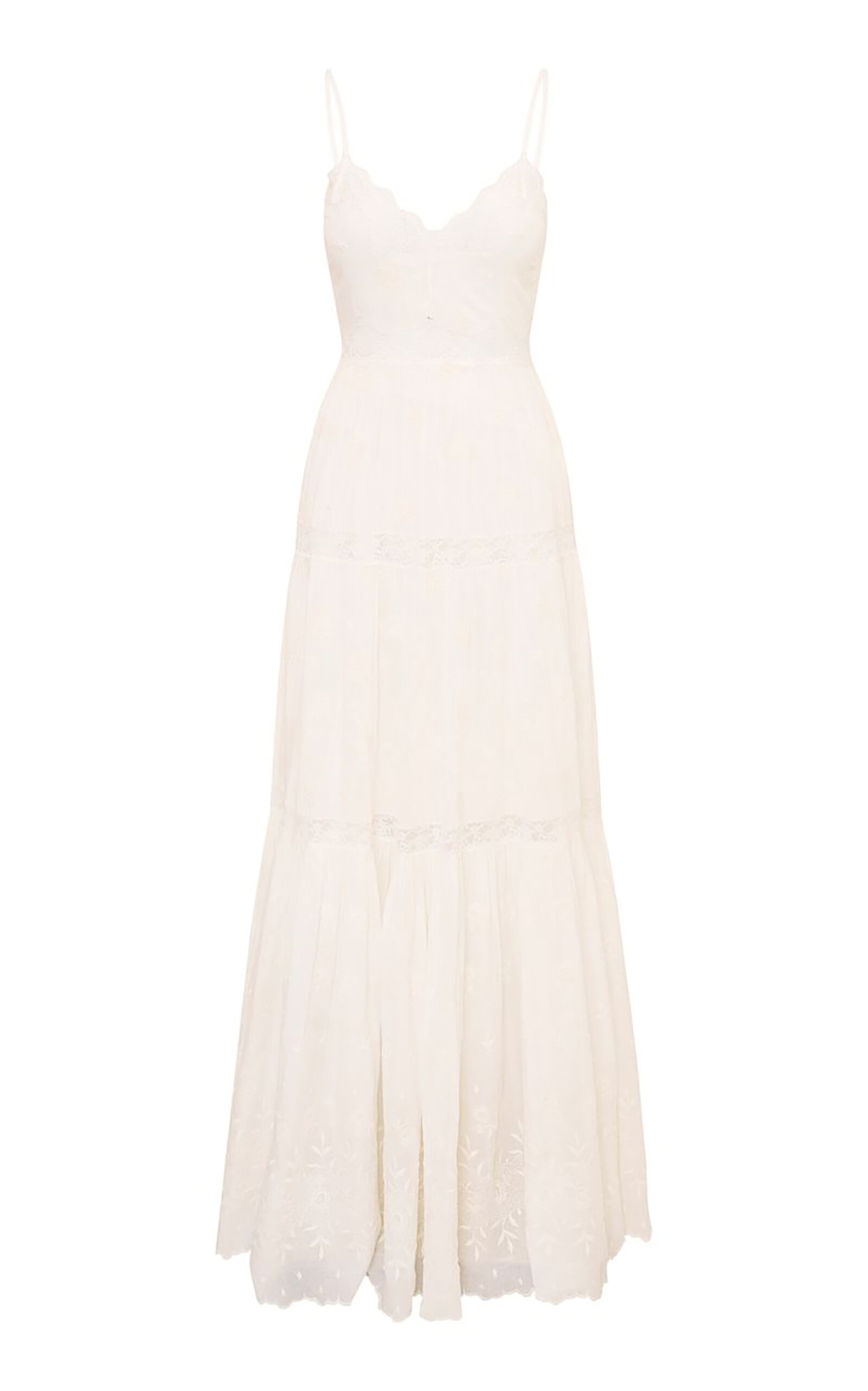 LoveShackFancy Espa Cotton Maxi Dress