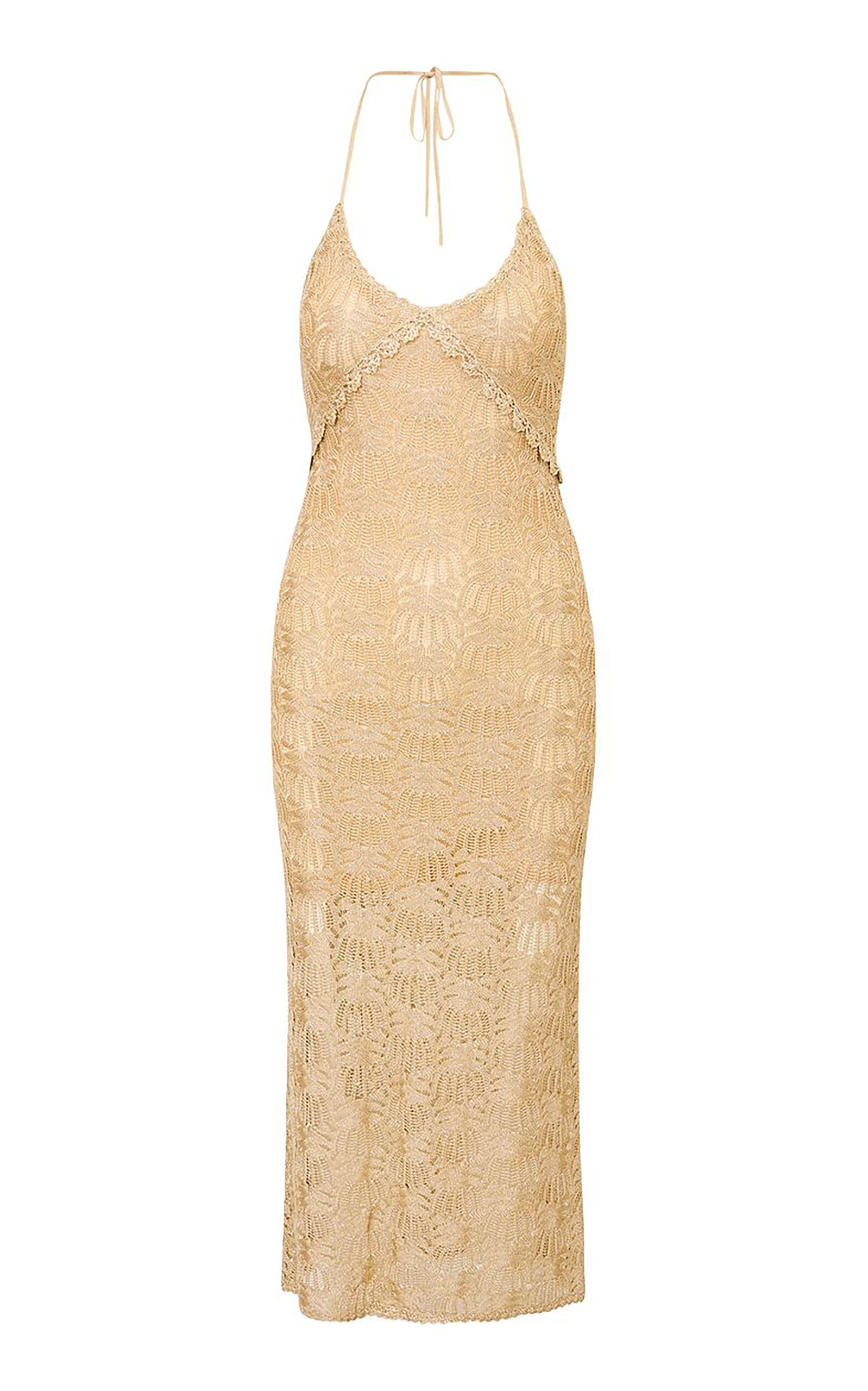 LoveShackFancy Vreya Embellished Dress